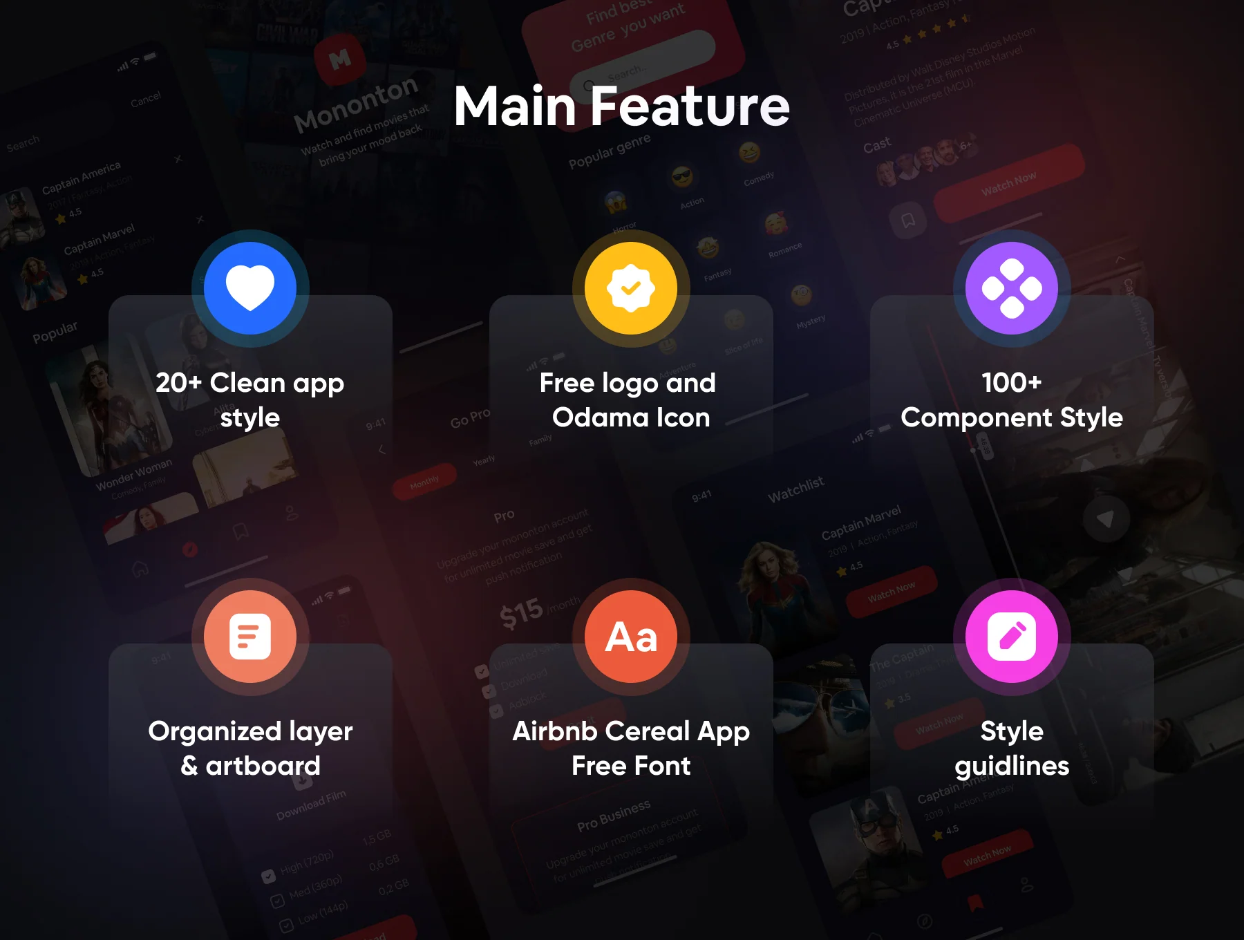 Mononton UI KIT 🍿 4