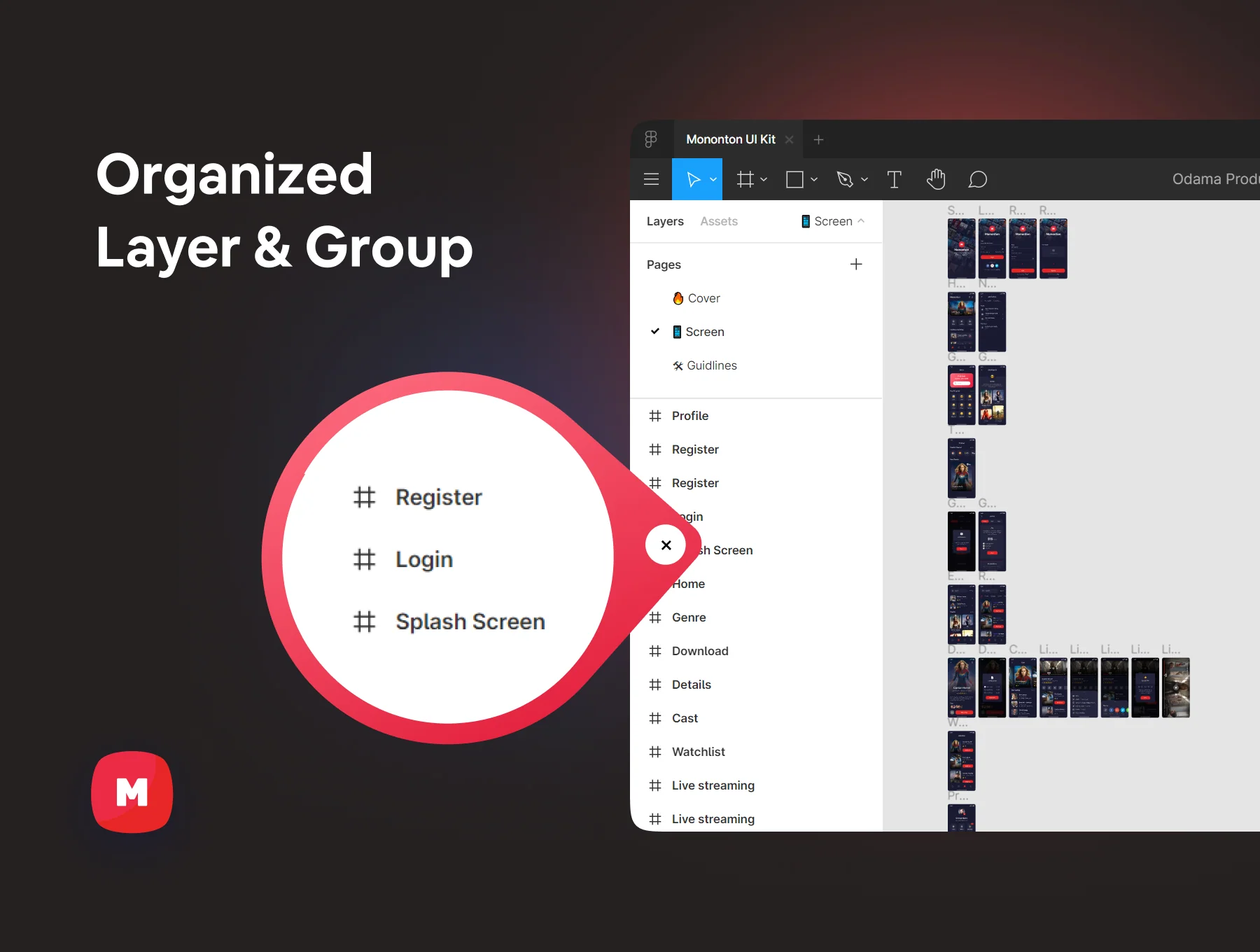 Mononton UI KIT 🍿 6