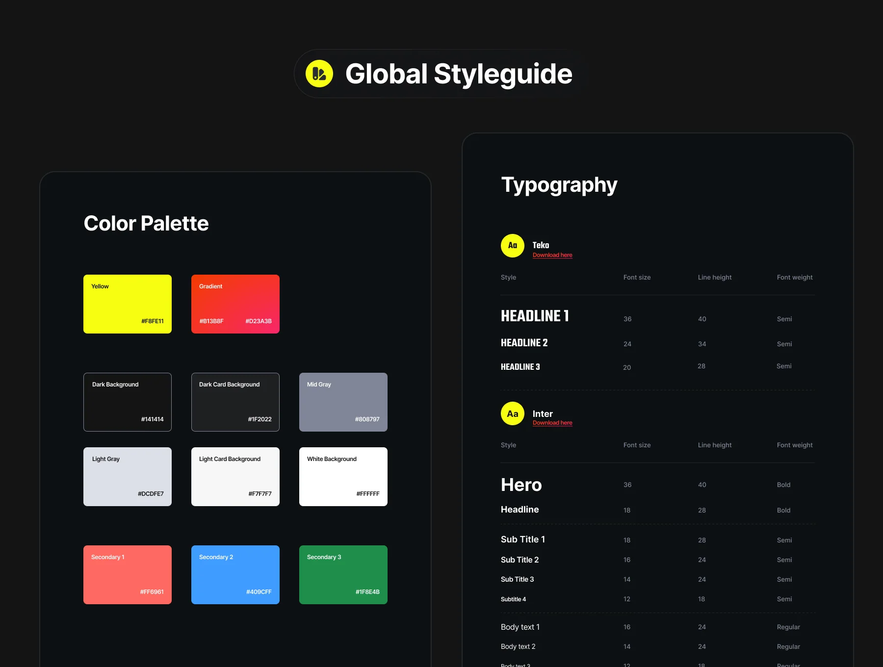 Monster - Livescore Sport app ui kit 2