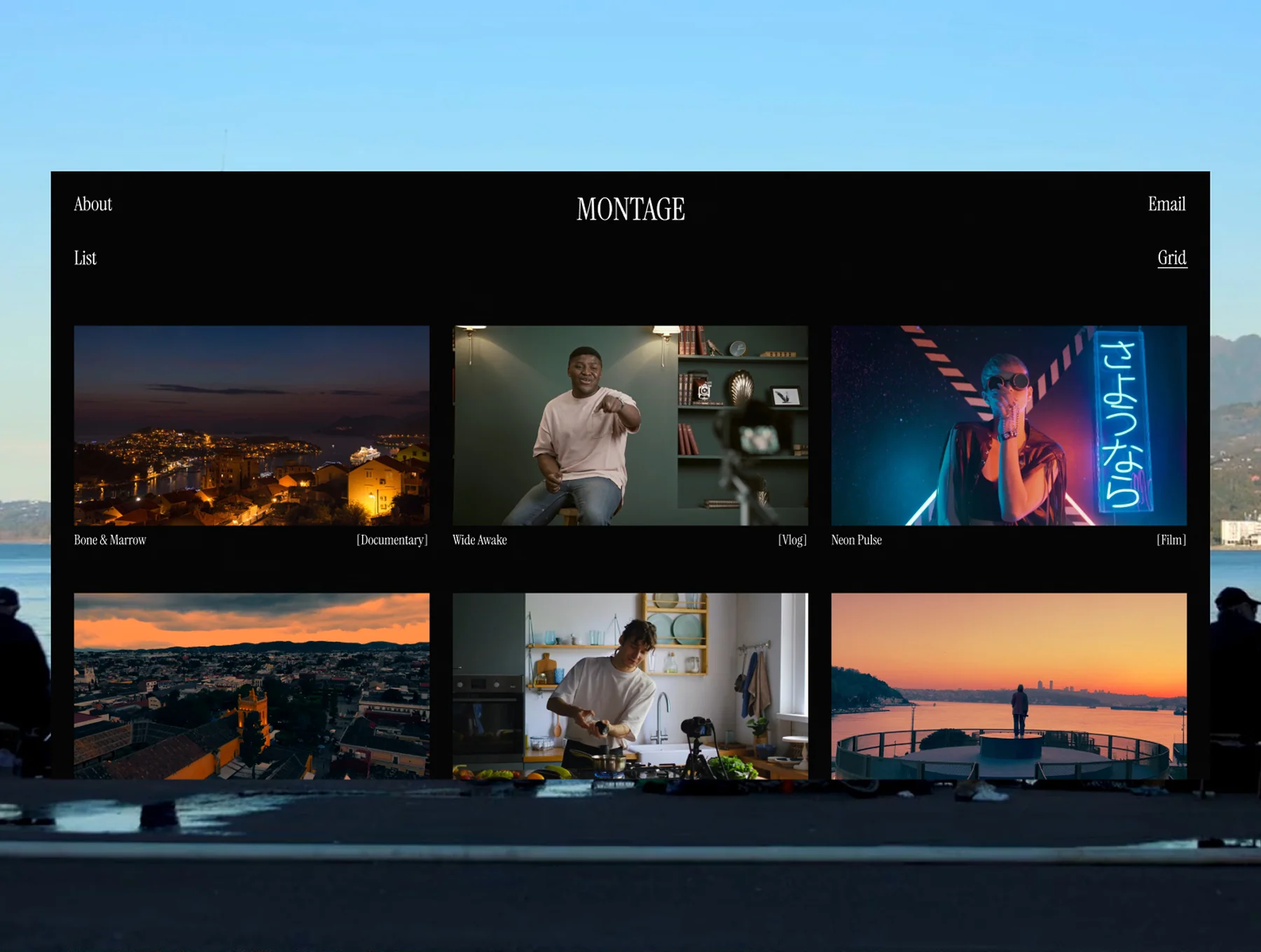 Montage | Framer Portfolio Template 2