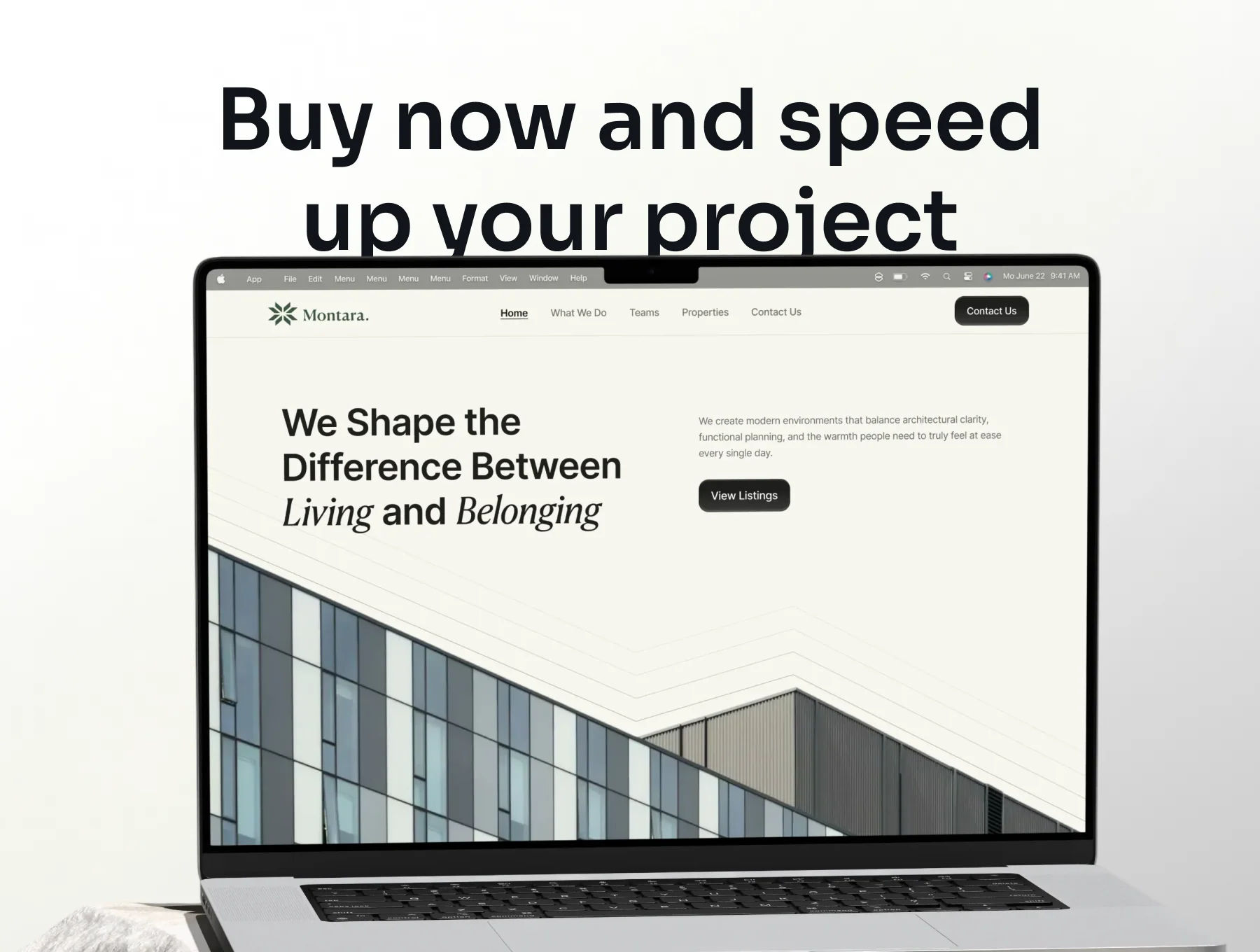 Montara - Property Agent Company Website UI Kit 10