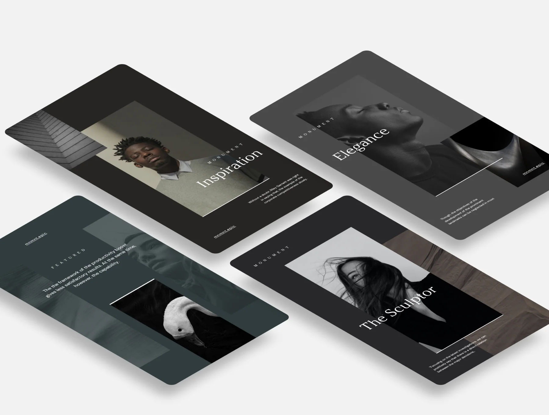 Monument Social Media Pack for Figma and Sketch