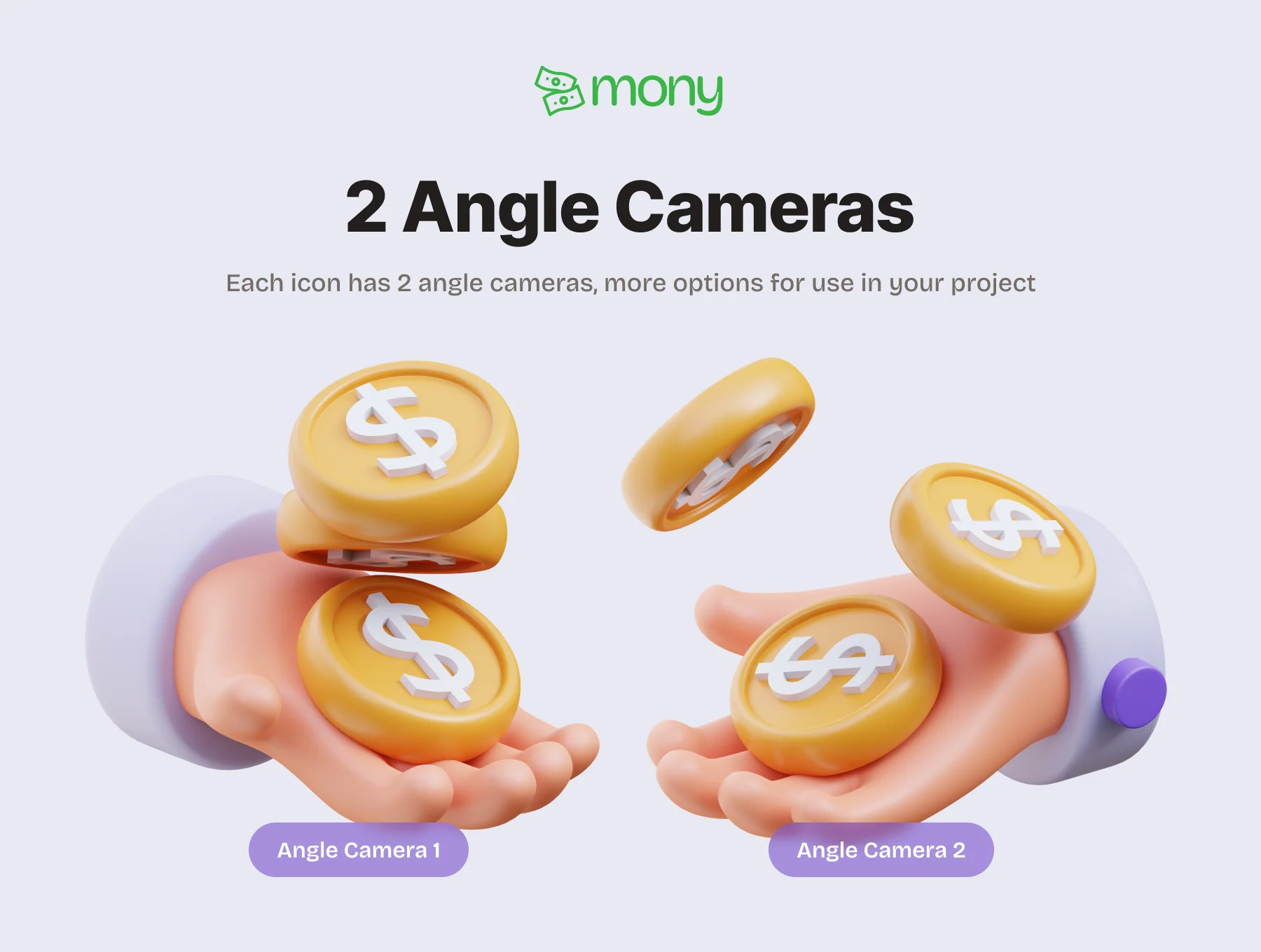 Mony - Finance 3D Icons 4