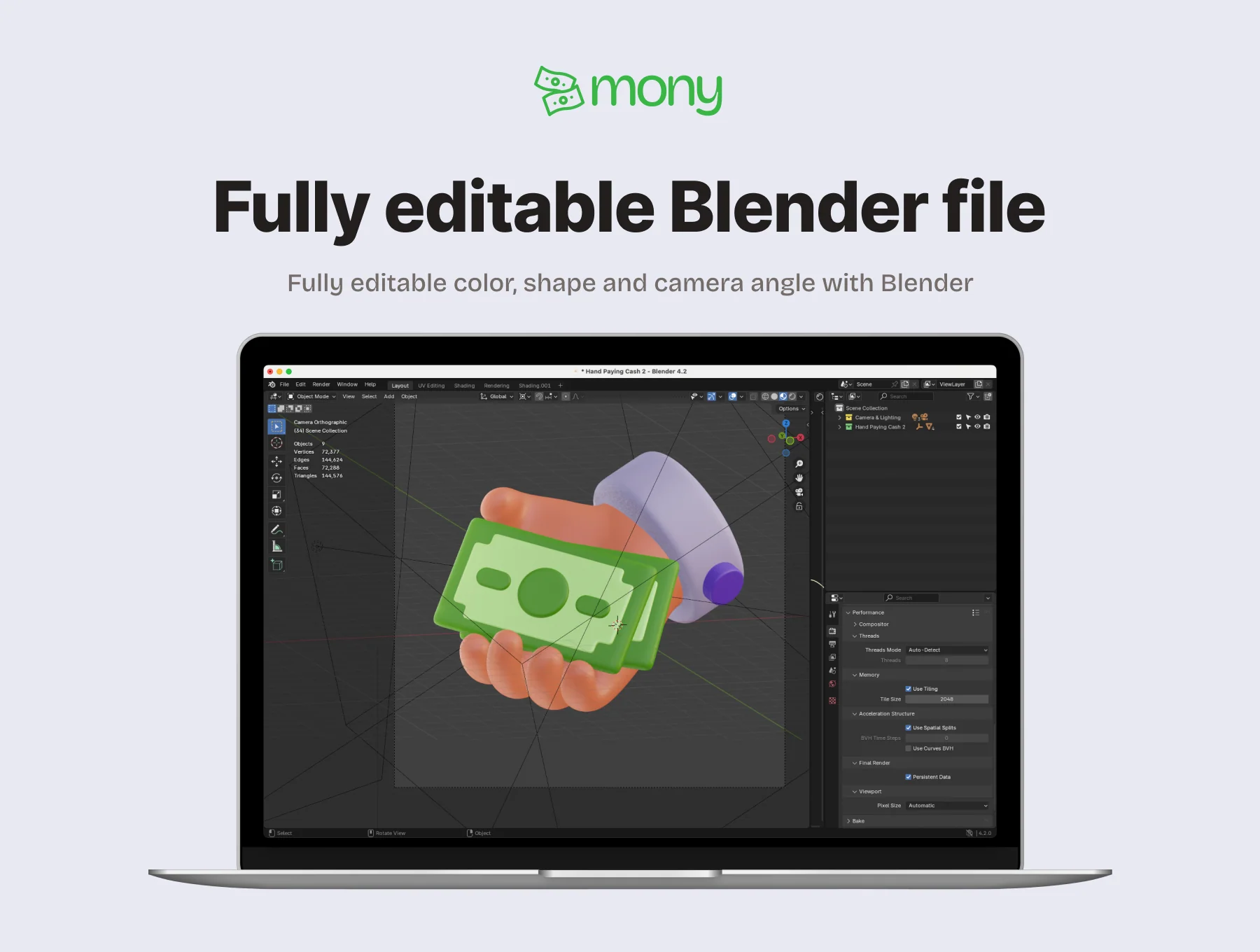 Mony - Finance 3D Icons 5