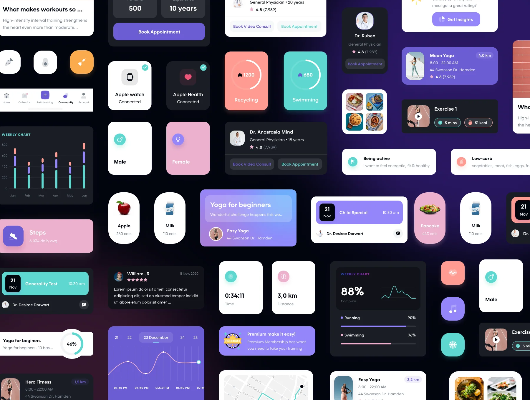 Moocare - Light mode & dark mode 2