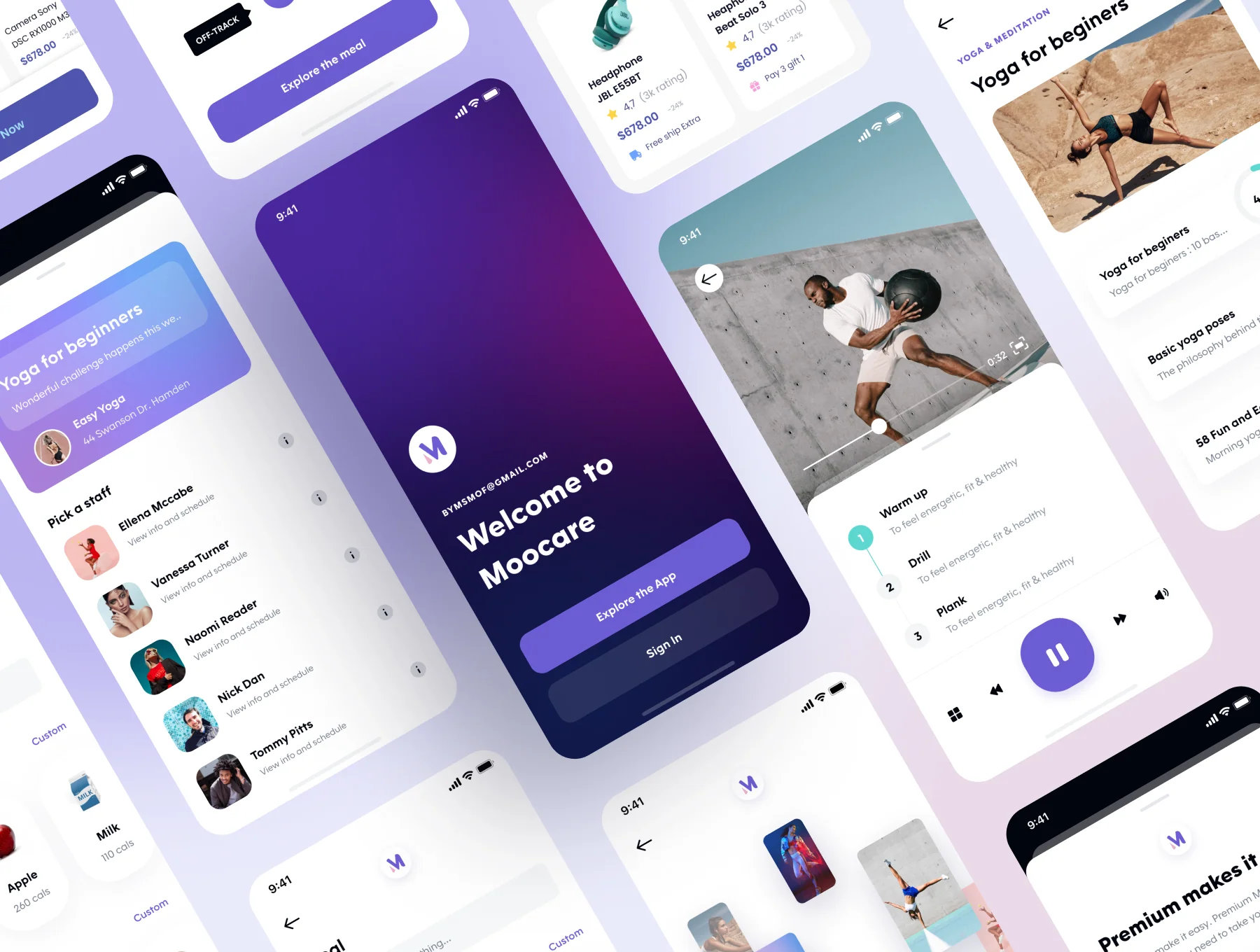 Moocare - Light mode & dark mode 5