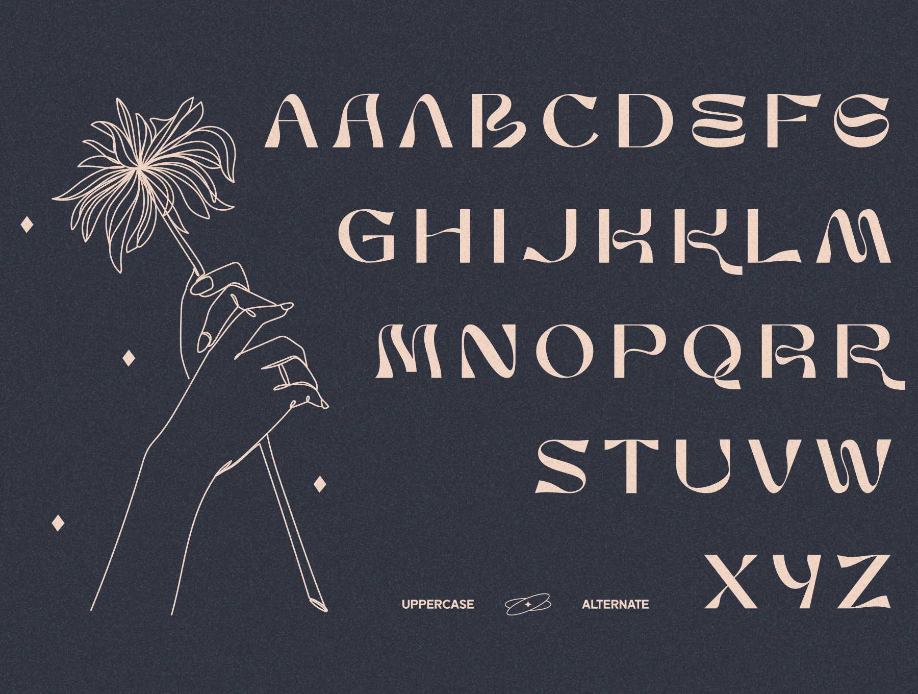 Moon Dream Display Typeface 3