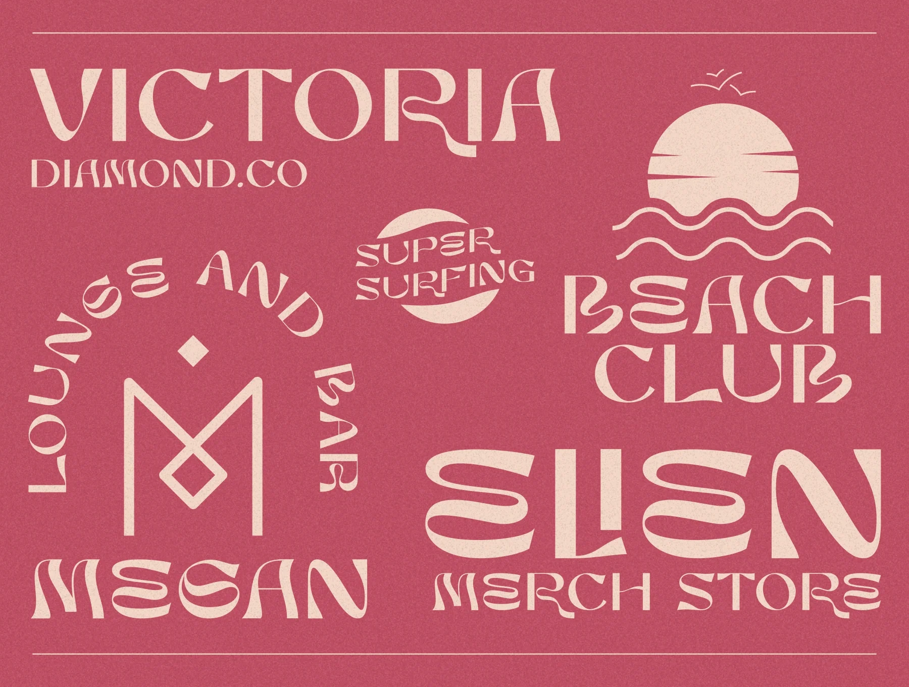 Moon Dream Display Typeface 8