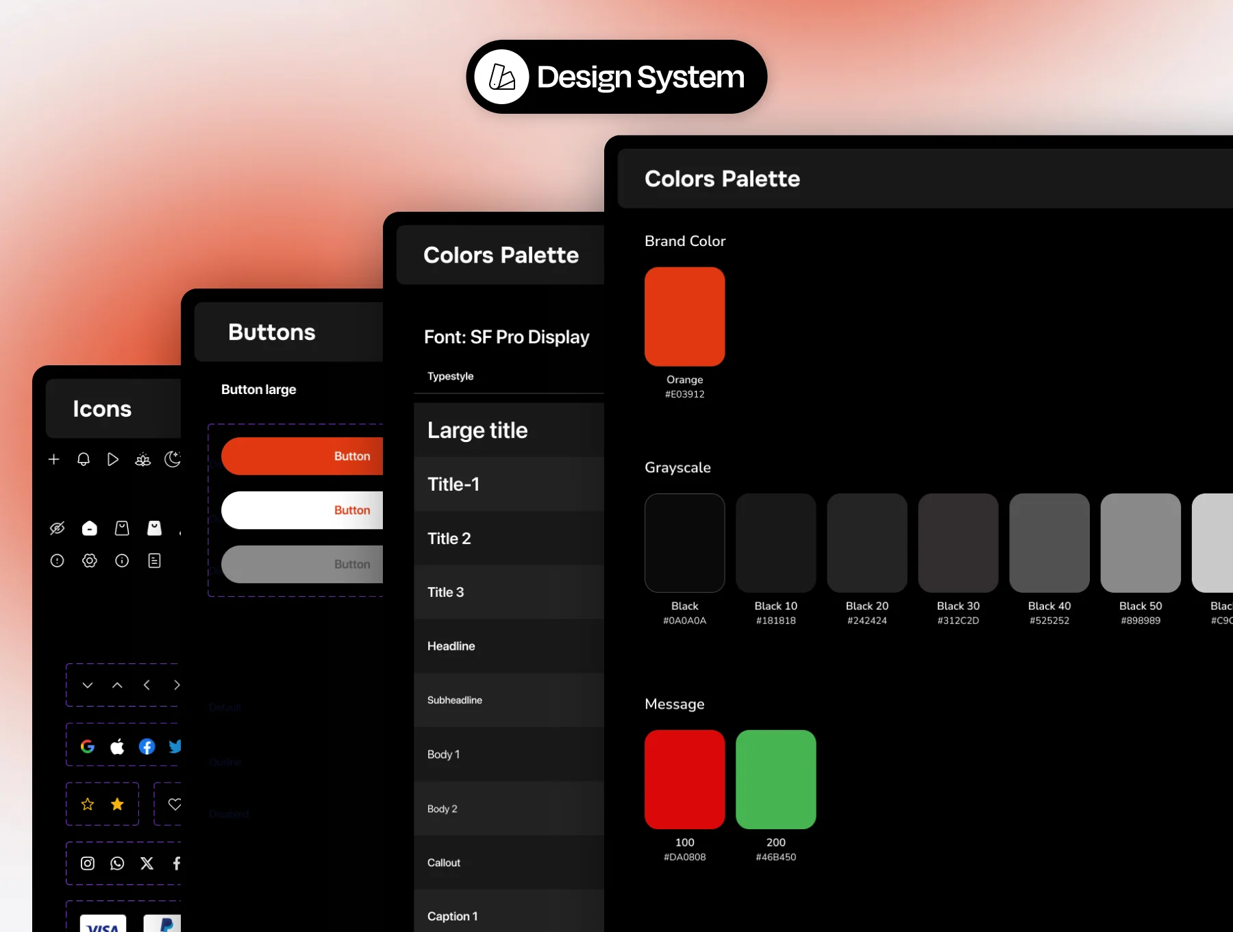 Moon Music Mobile App UI Kit 6