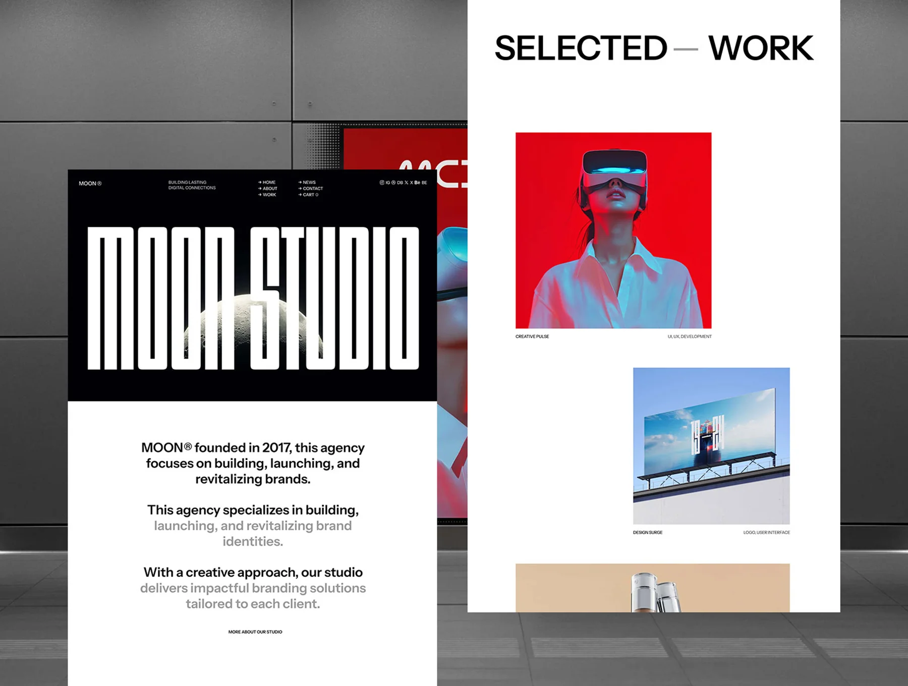 Moon - Webflow and Framer Template 2