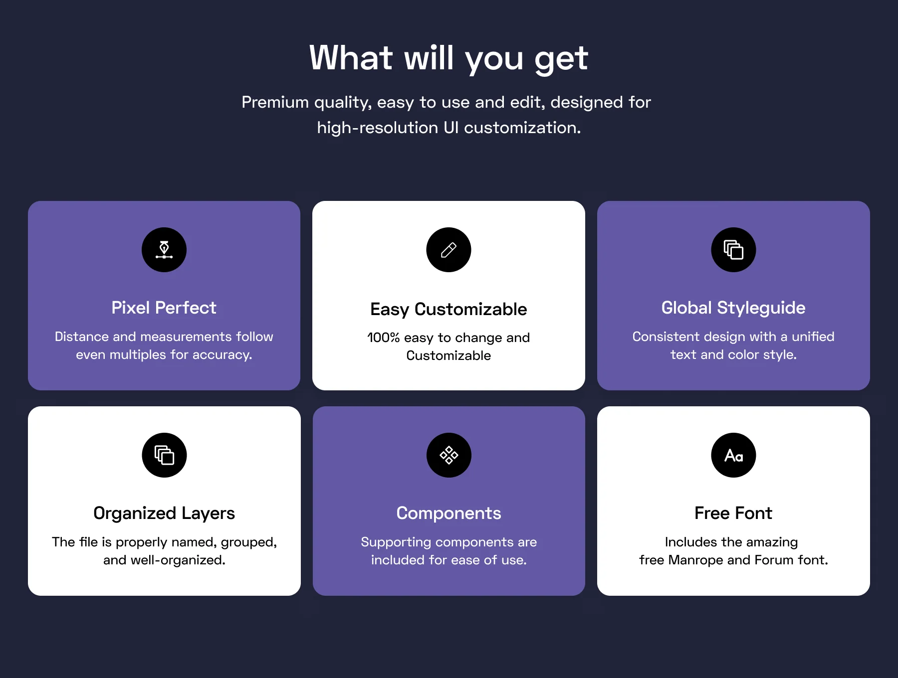 Moonmind app UI kit 2