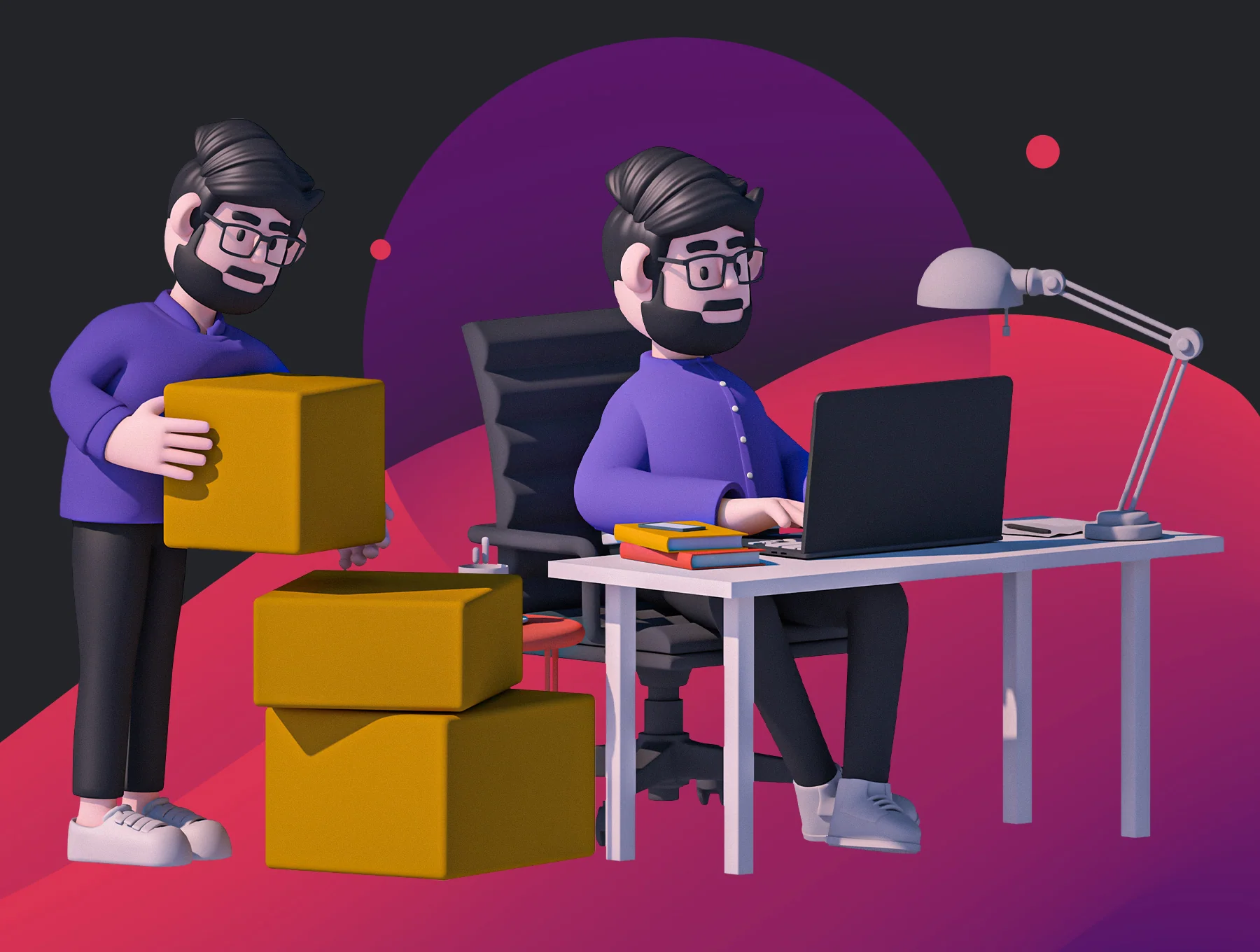 Moorgan 3d characters (v1.0) 2