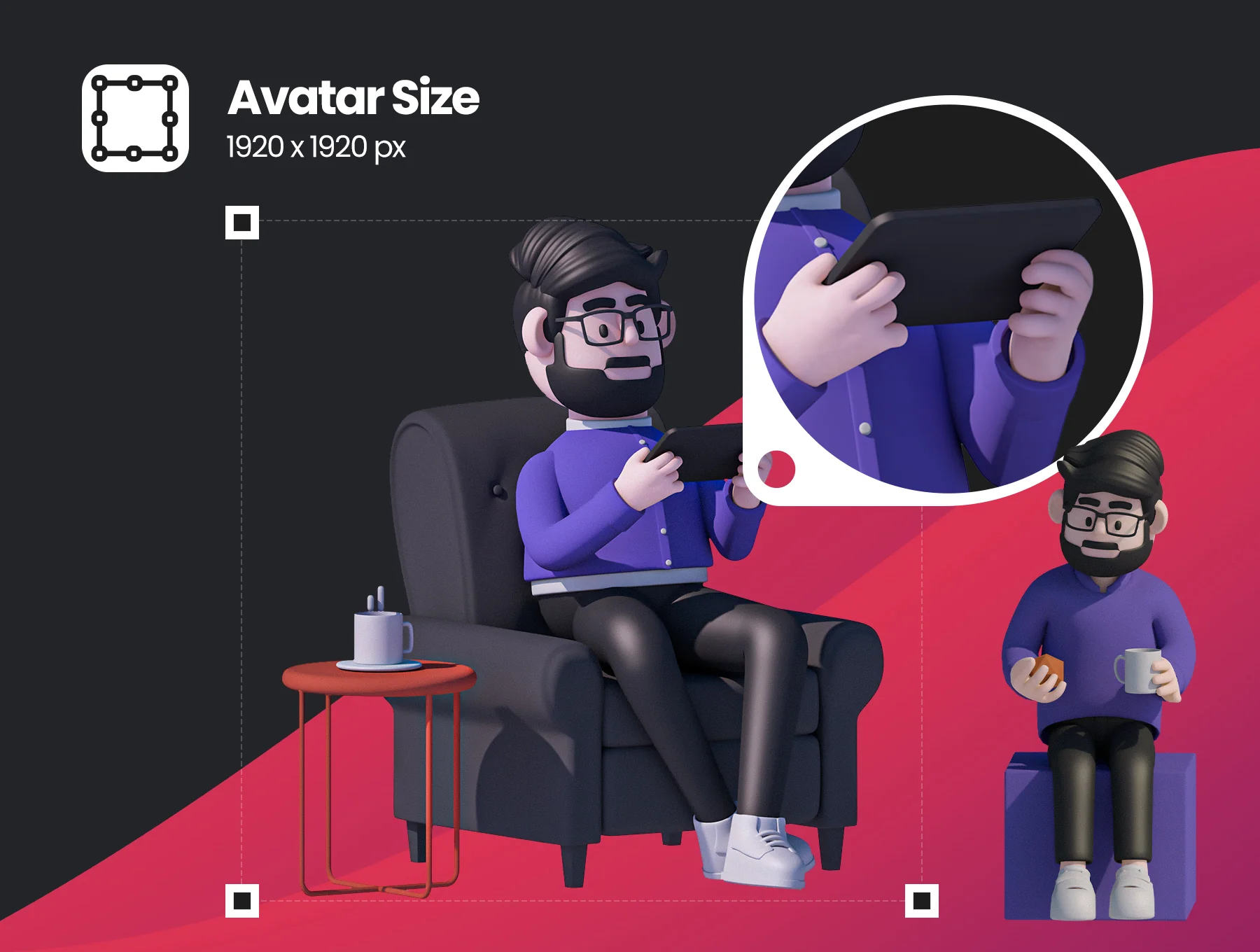 Moorgan 3d characters (v1.0) 4