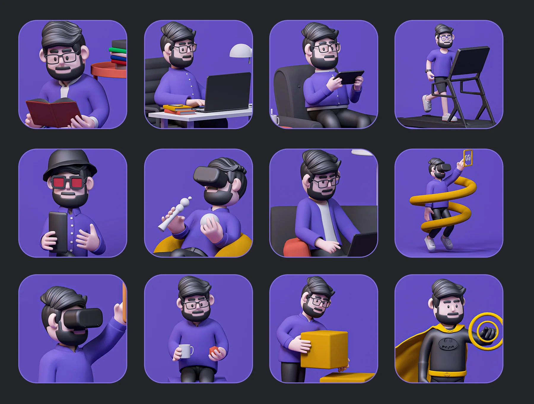 Moorgan 3d characters (v1.0) 8
