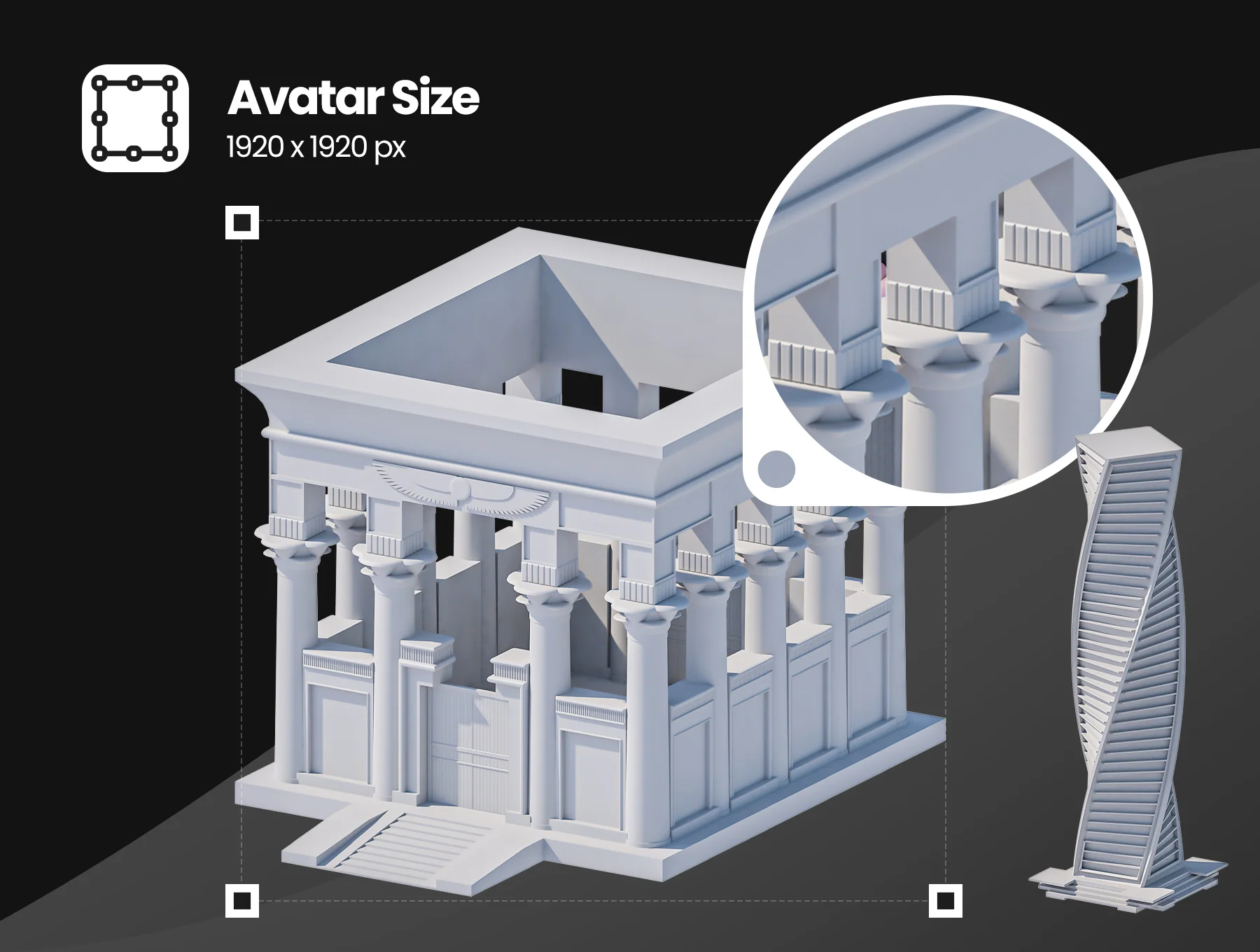 Moorgan 3d landmarks Pack (v1.0) 4