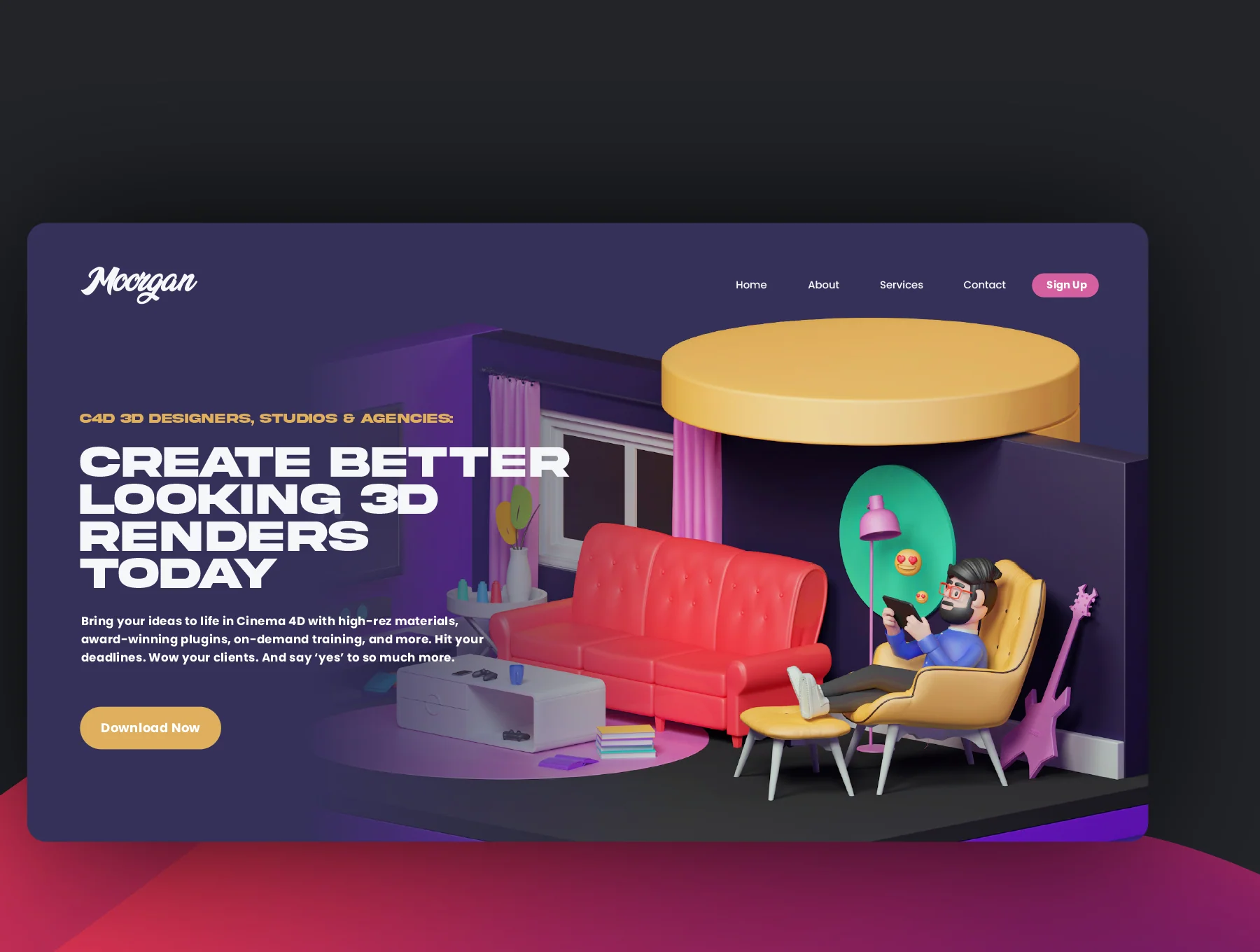 Moorgan 3D Rooms Isometric Scenes (v1.0) 5