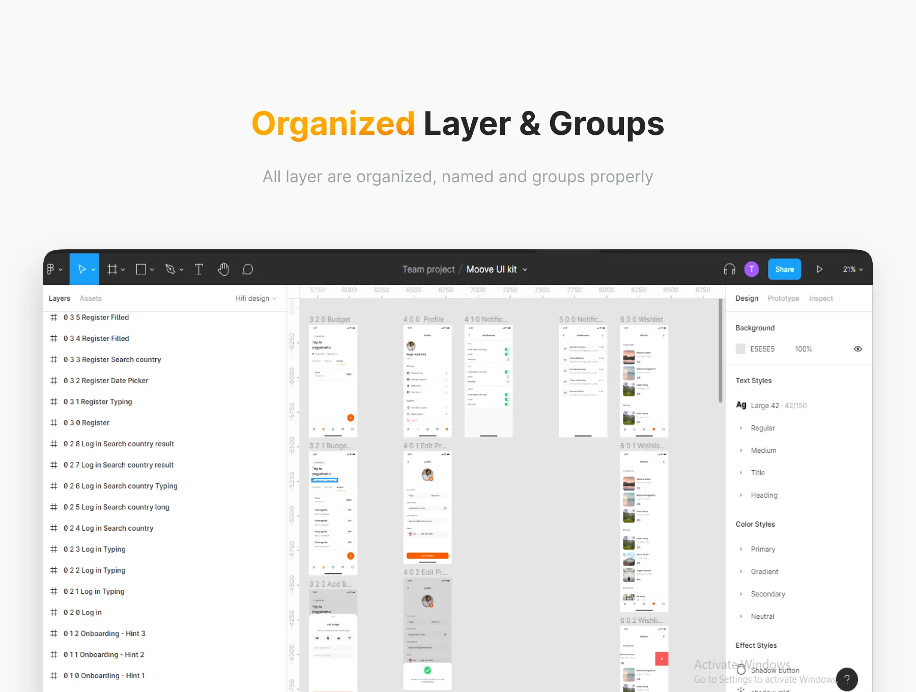 Moove - Travel Itinerary Mobile App UI Kit 9