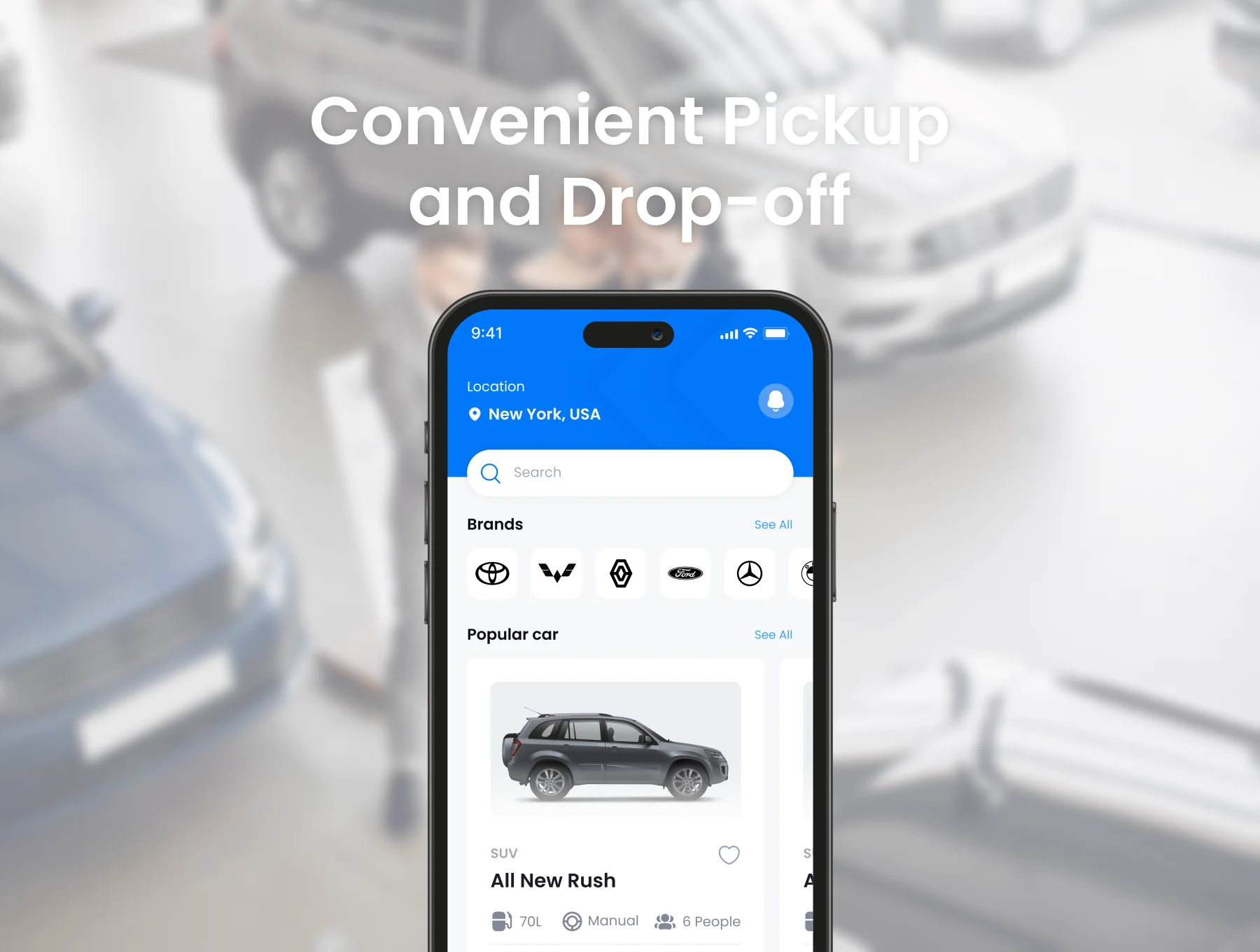 Morental - Car Rental App UI Kit