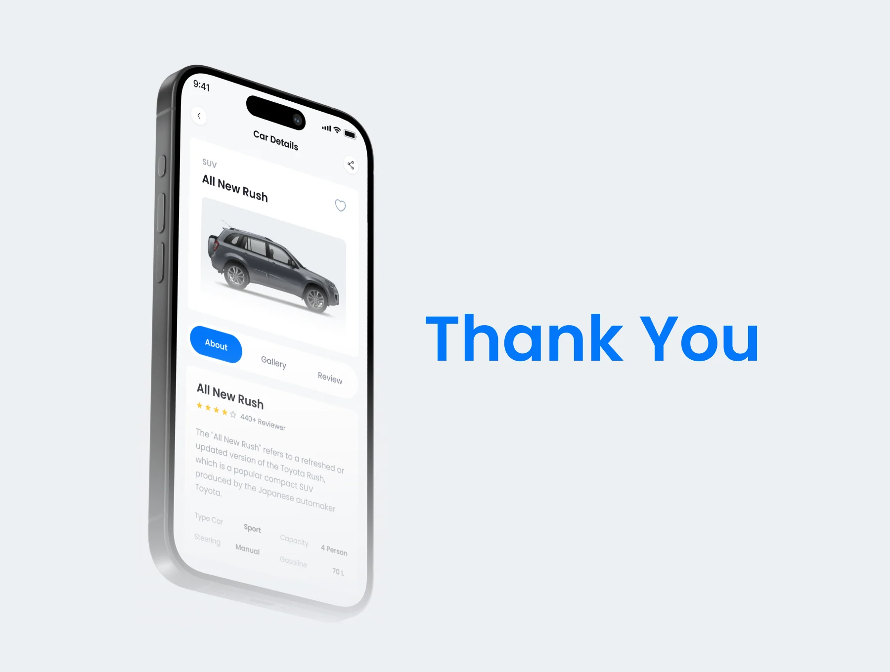 Morental - Car Rental App UI Kit 6