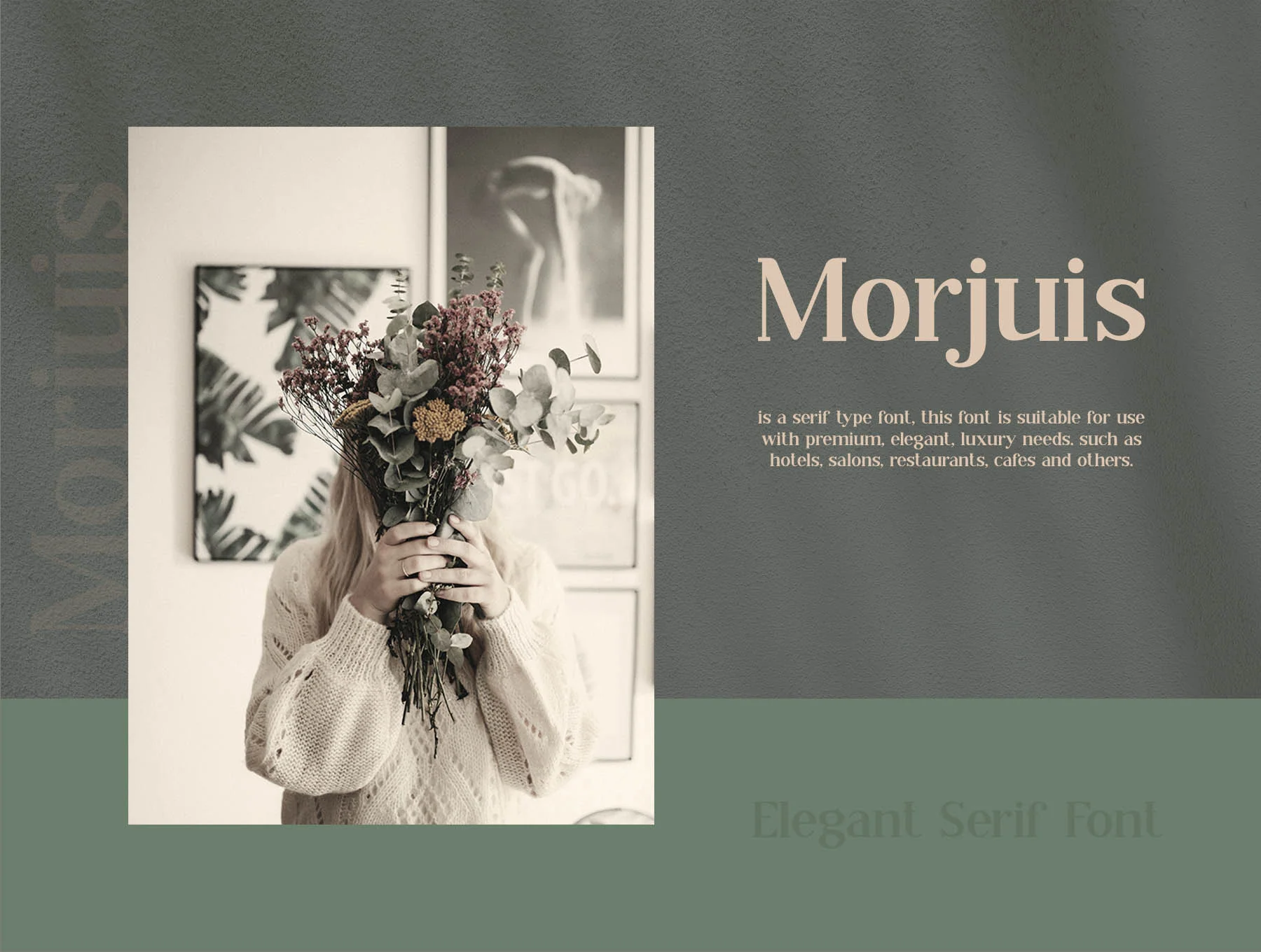 Morjuis - Serift Font Typeface 6