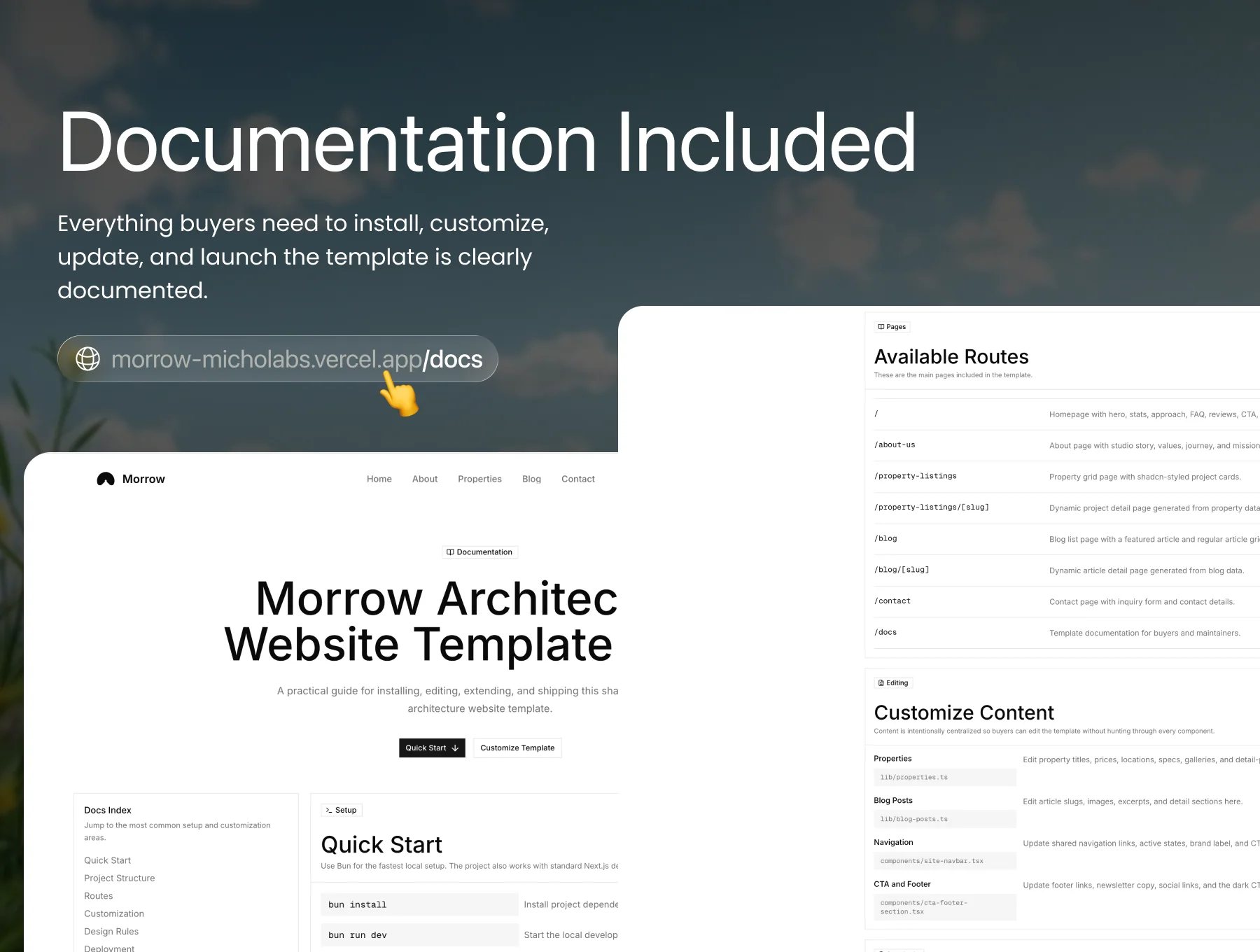 Morrow - Architecture Website Template 5