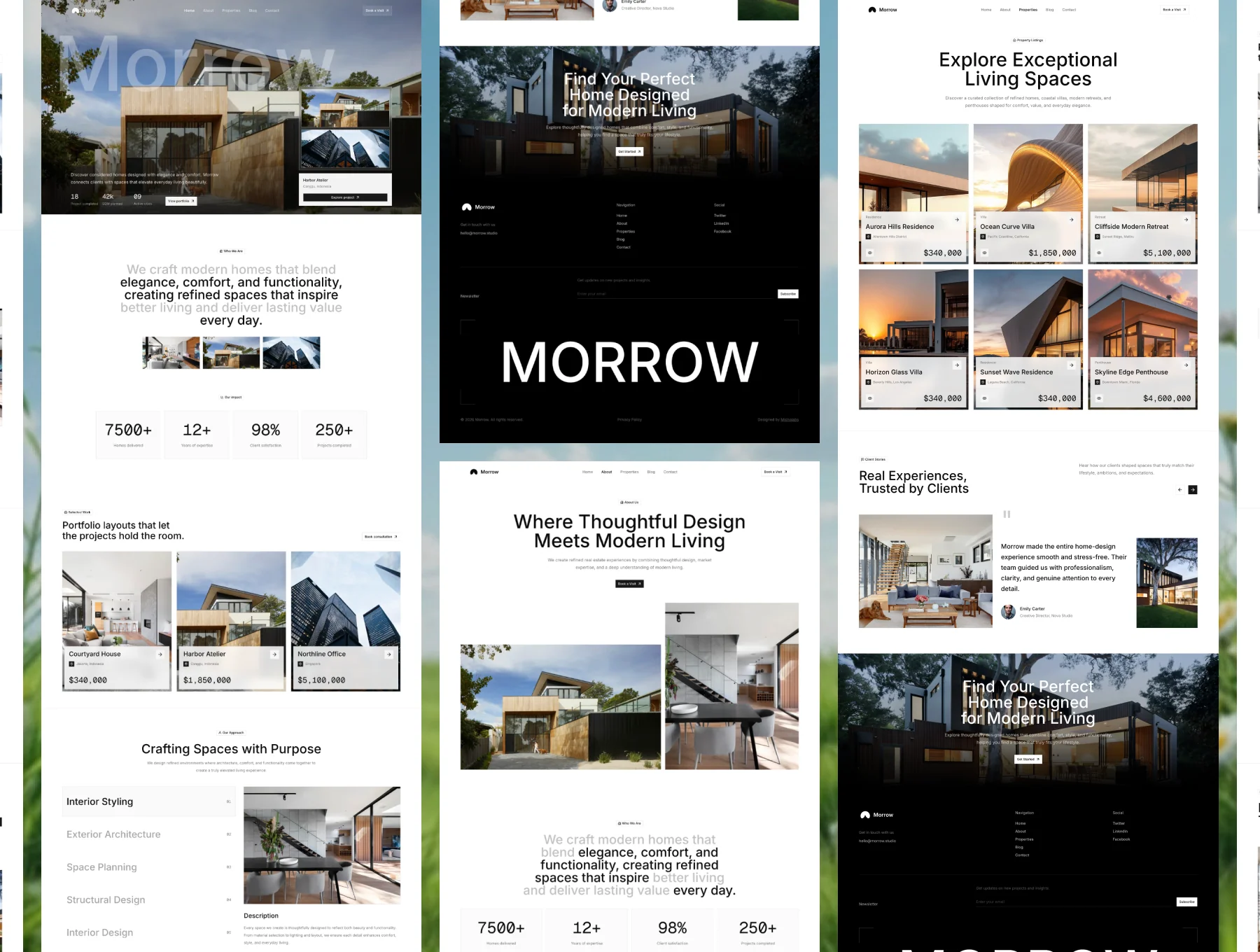 Morrow - Architecture Website Template 6