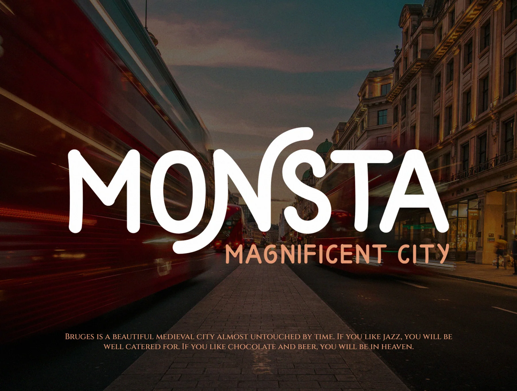 Morvino Growing - Modern & Retro Monoline font 4