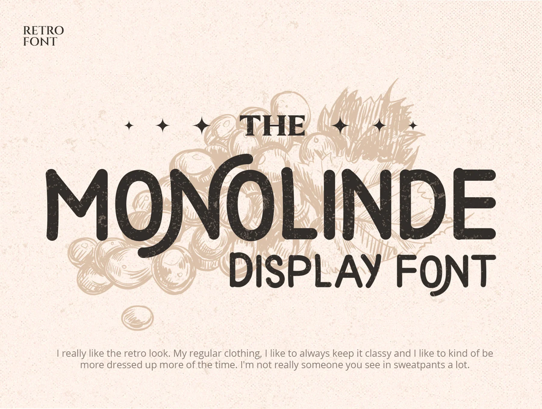 Morvino Growing - Modern & Retro Monoline font 6