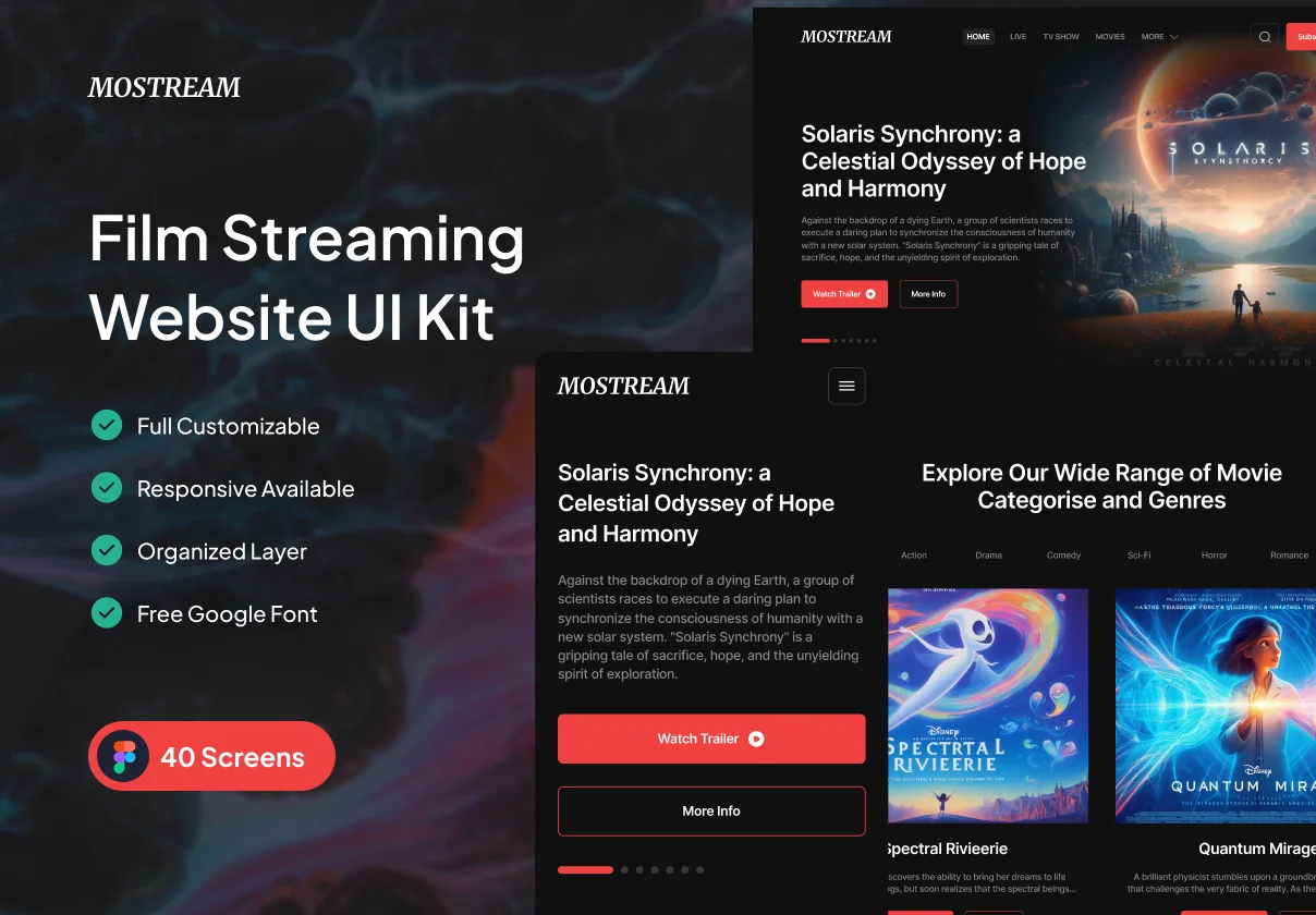 Mostream - Film Streaming Website