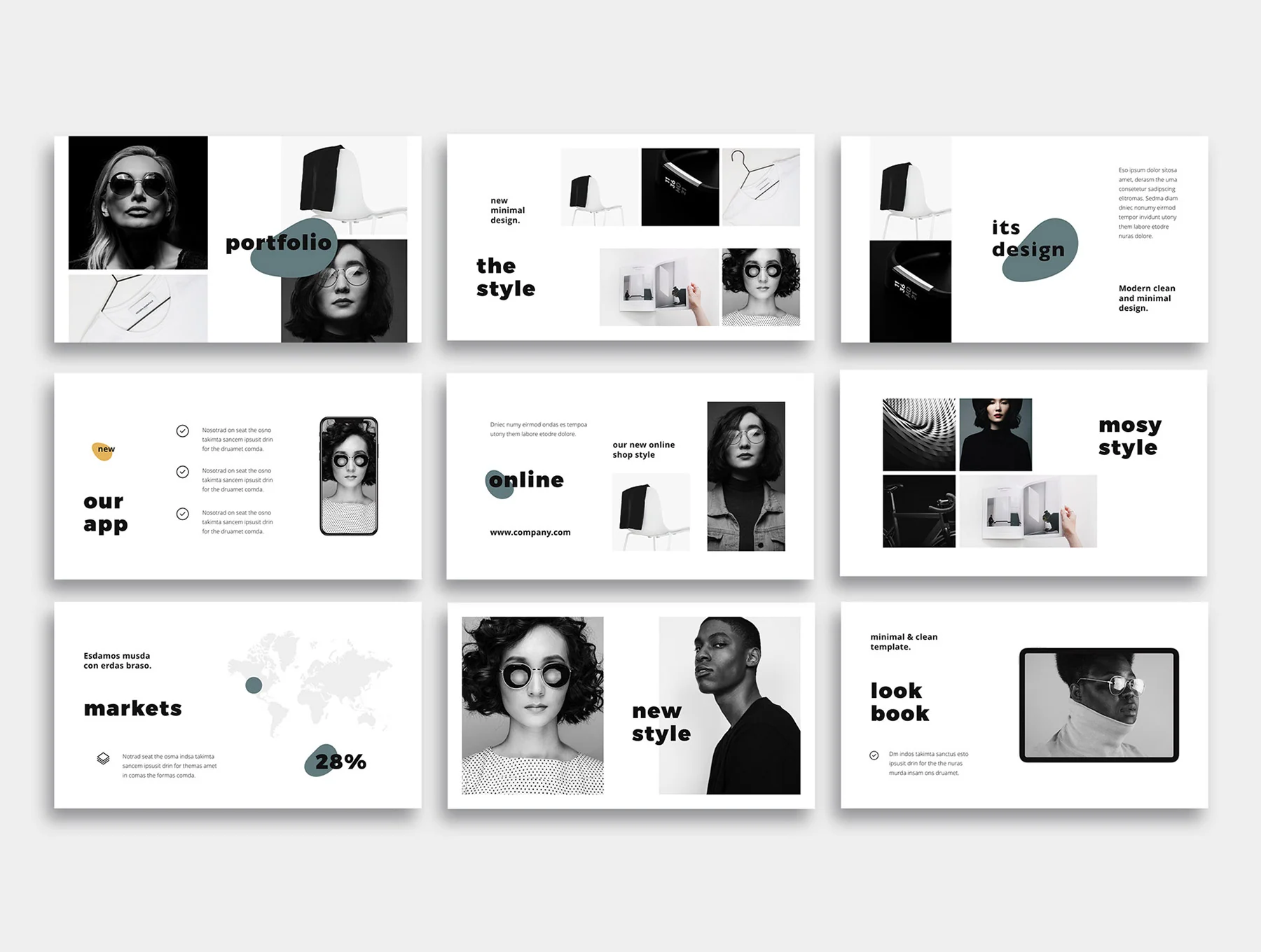MOSY - Modern Keynote Presentation Template 3