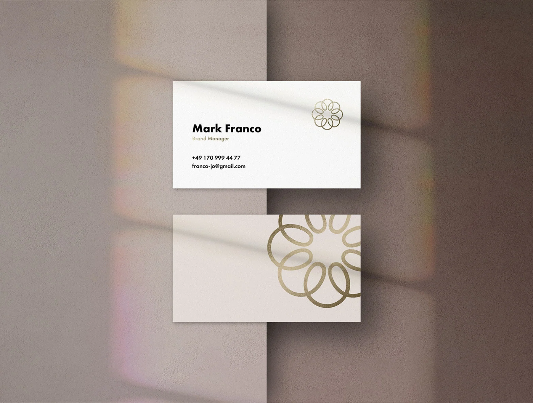 Mote Business Card Mockups