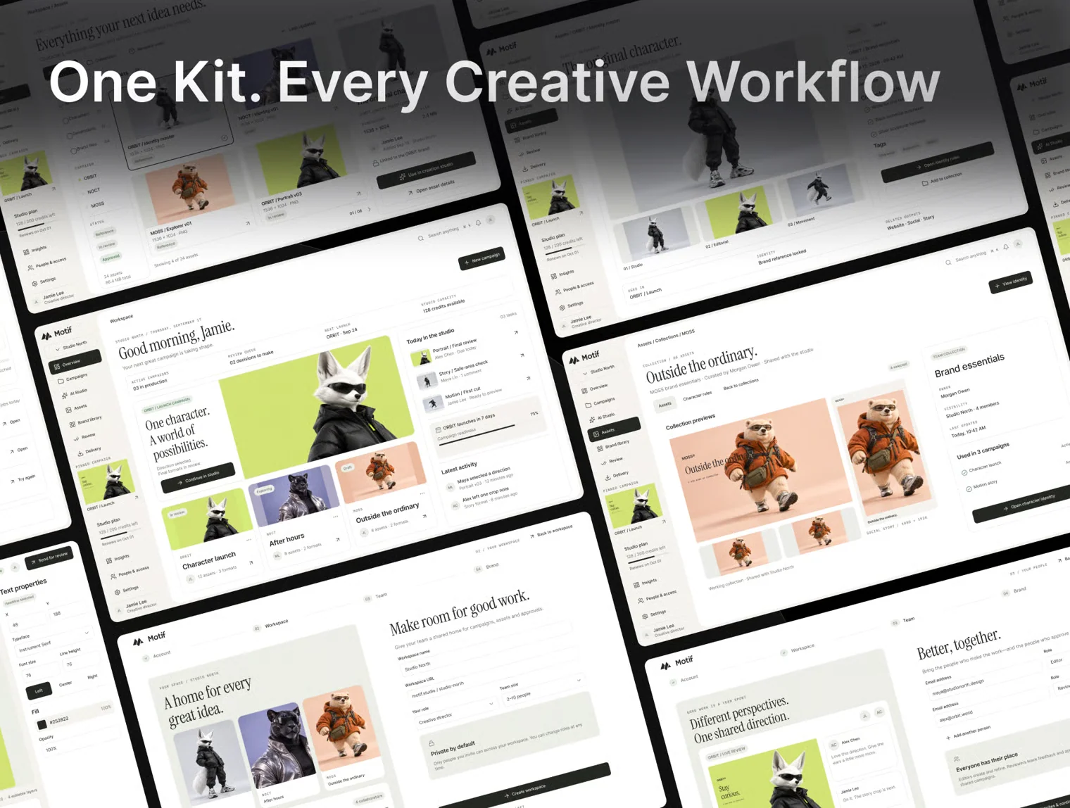 Motif - AI Creative Studio UI Kit 7
