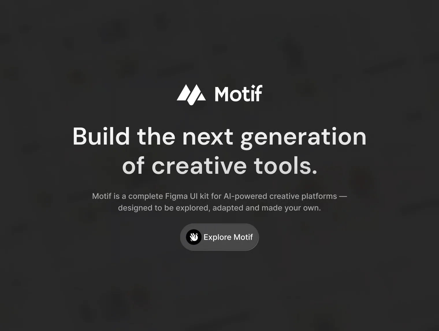 Motif - AI Creative Studio UI Kit 8