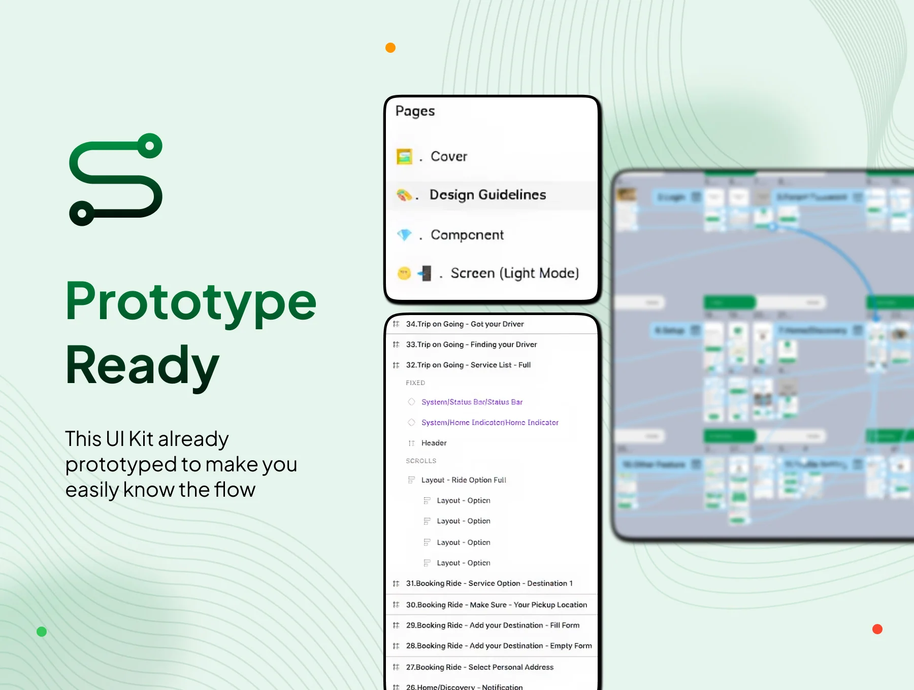 Motoride - Ride Hailing Motorbike Service App UI Kit 4