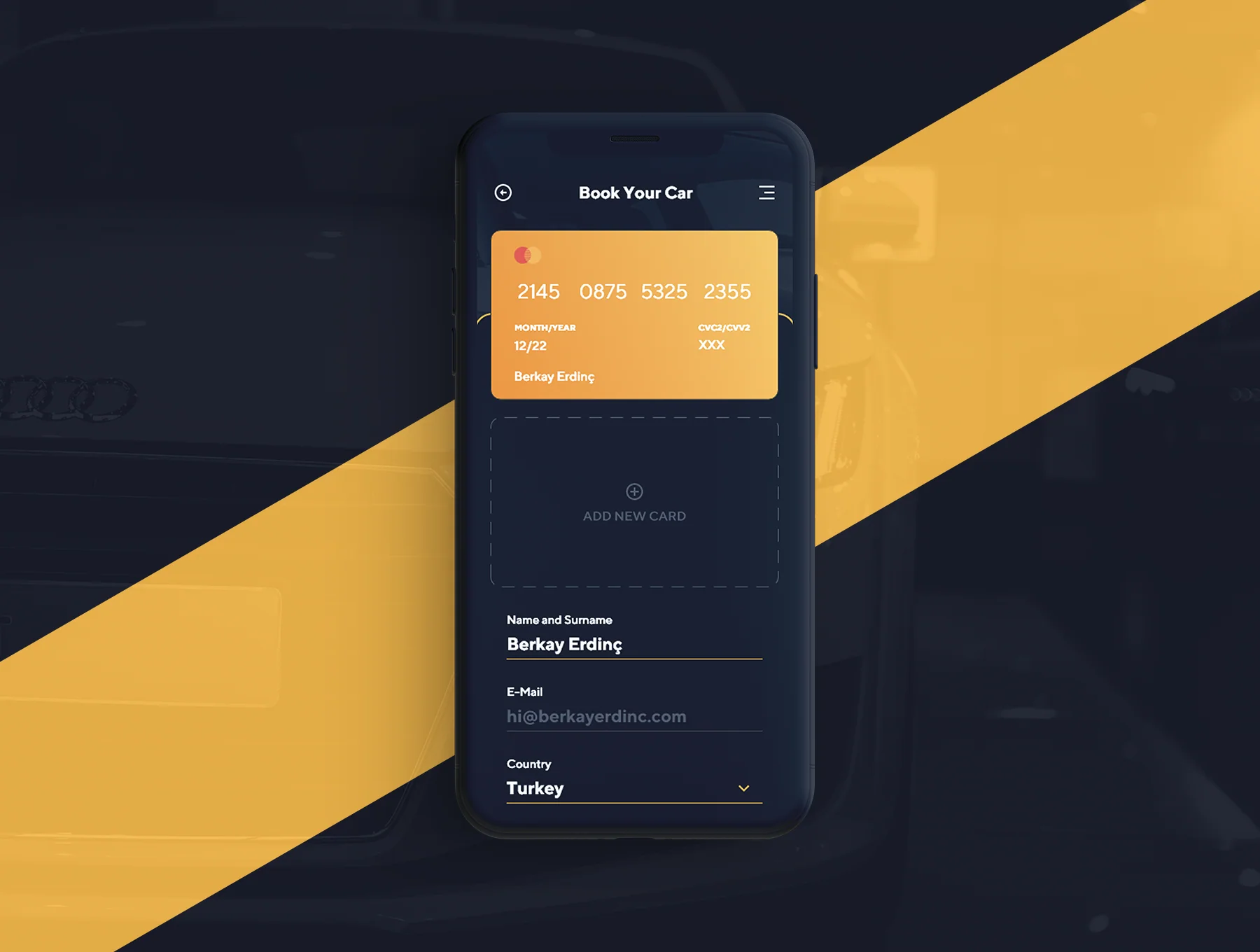 Motto Car Rental UI Kit 4