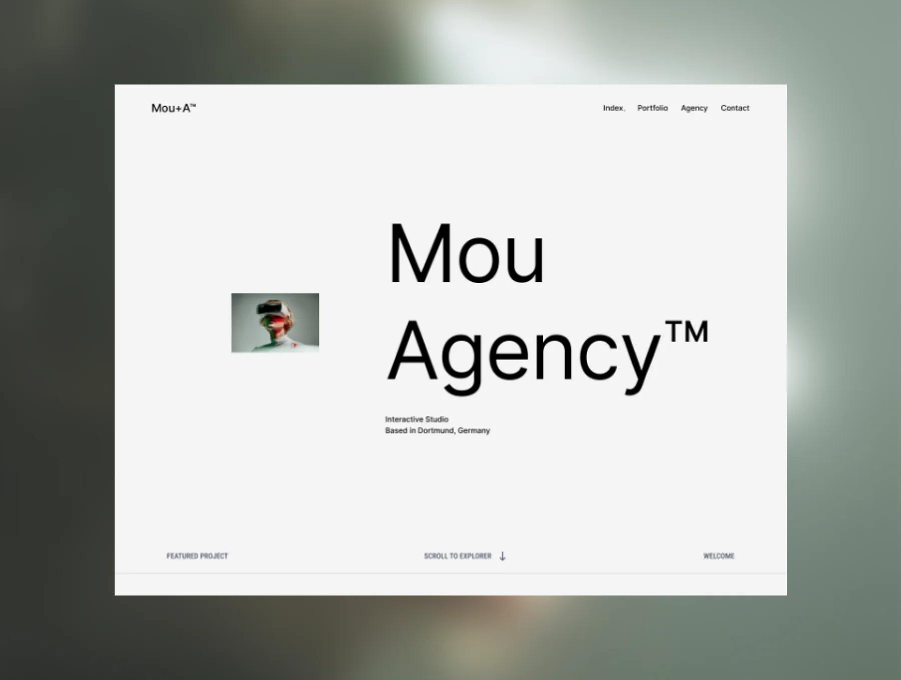 Mou+A – Creative Agency Framer Template