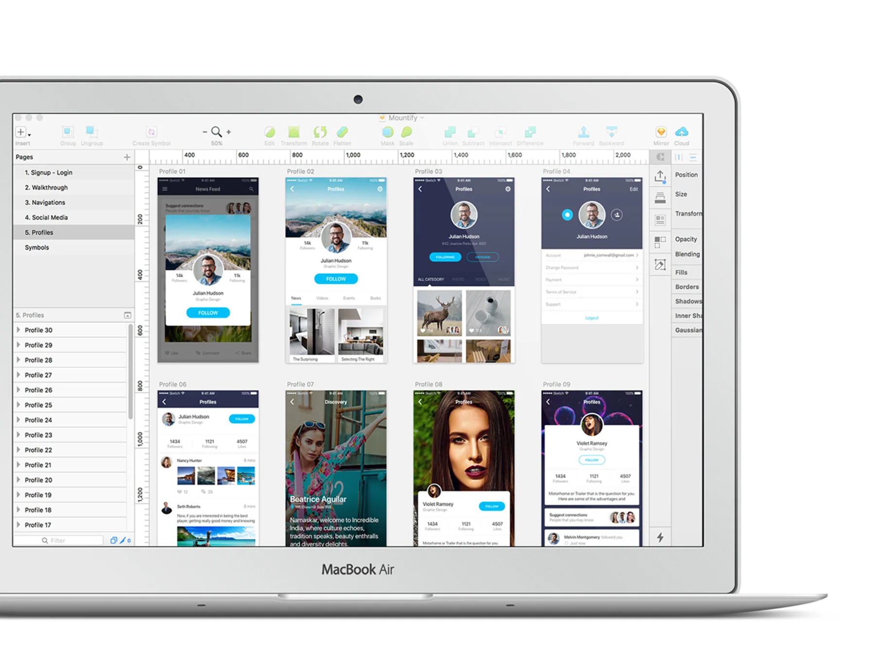 Mountify Mobile UI Kit 5