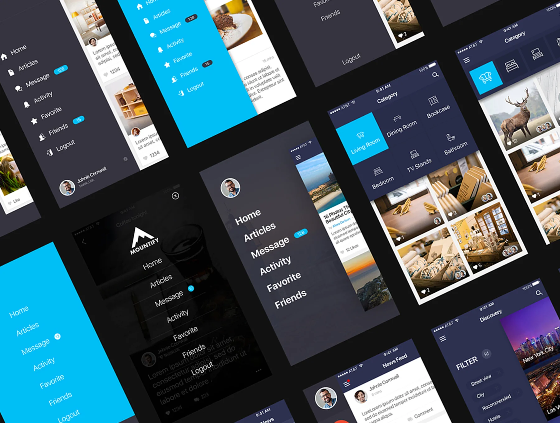 Mountify Mobile UI Kit 8