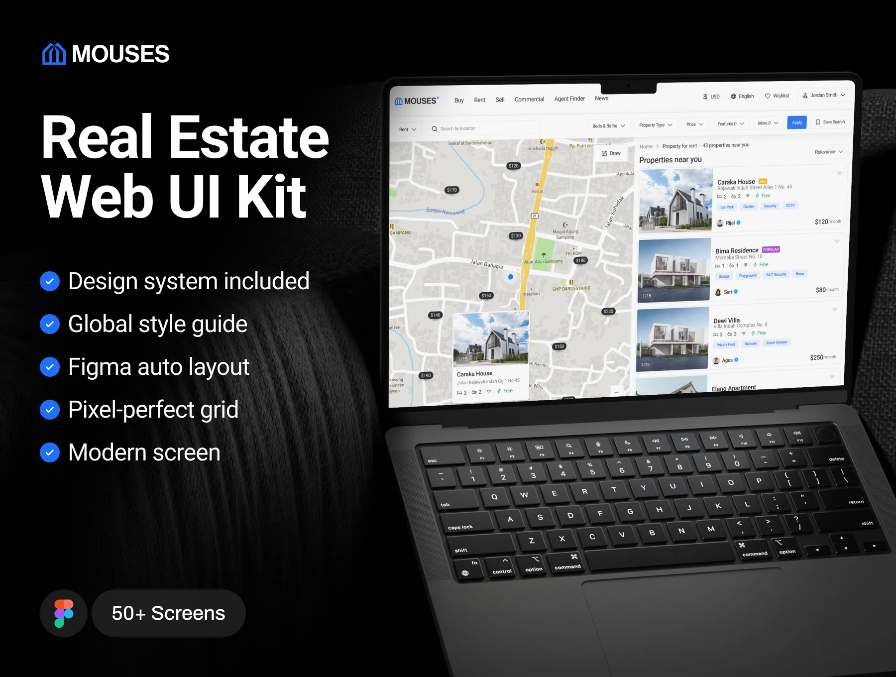 Mouses - Real Estate Web UI Kit