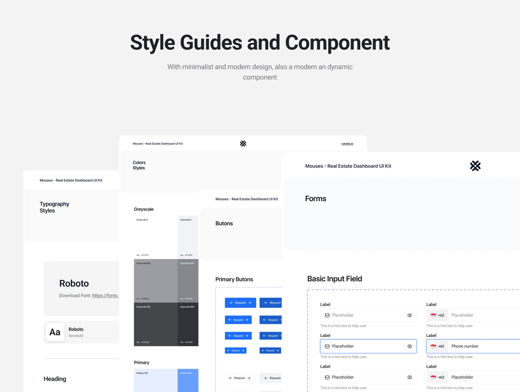 Mouses - Real Estate Web UI Kit 3