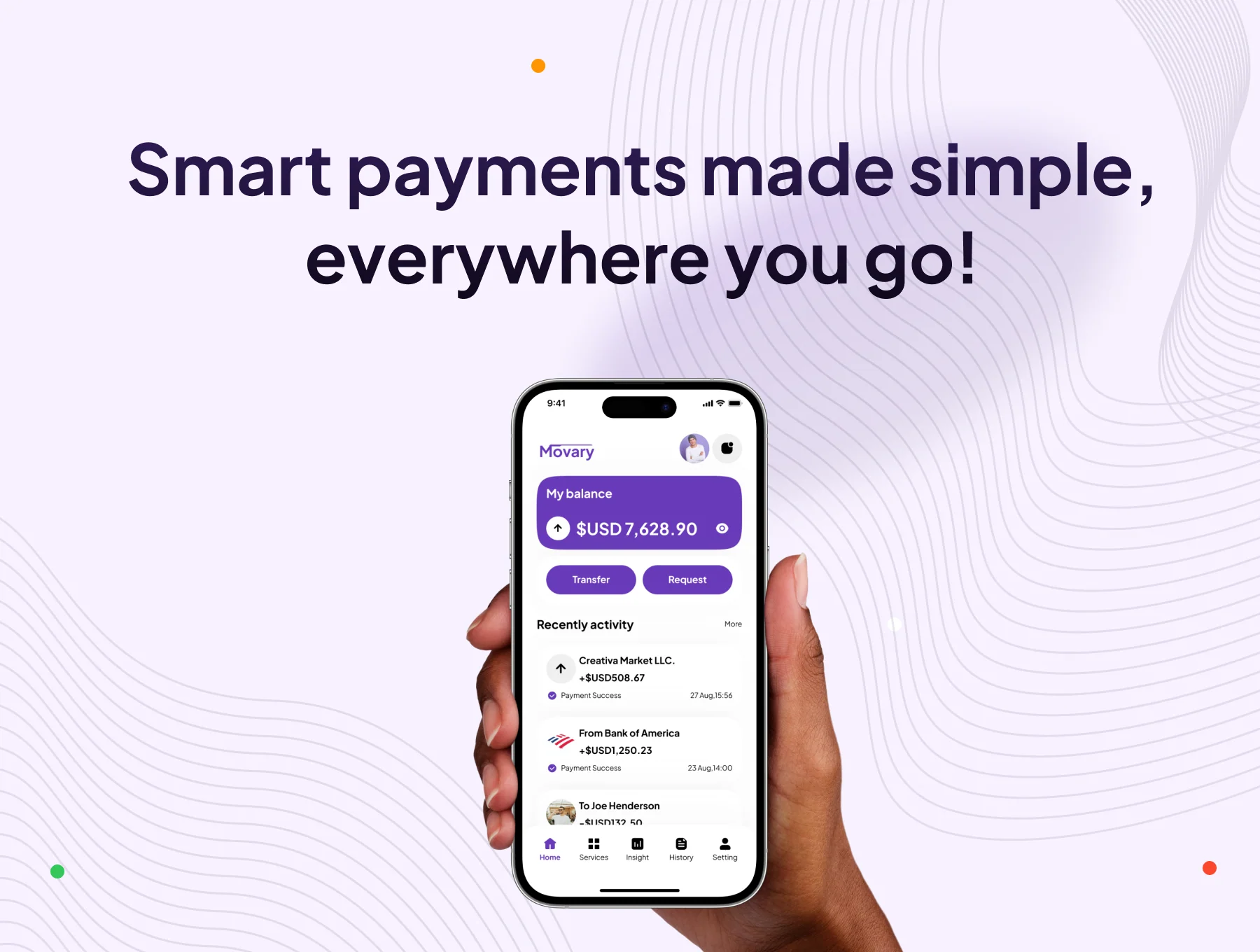 Movary - Digital Payment Wallet App UI Kit 8