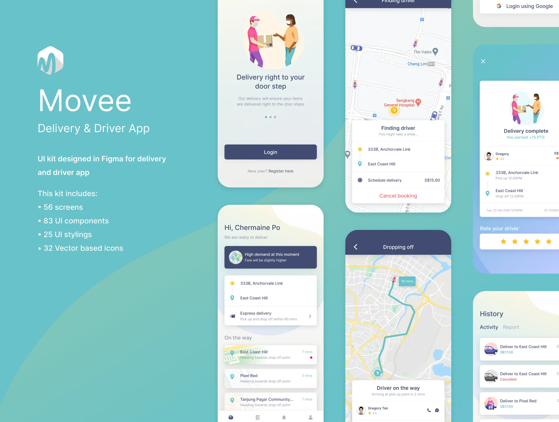 Movee - Delivery & Driver app