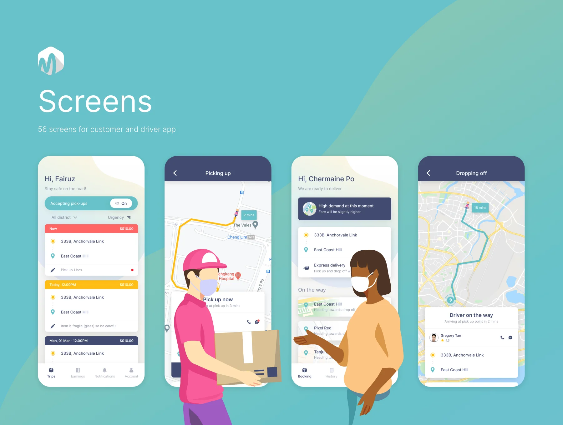 Movee - Delivery & Driver app 2