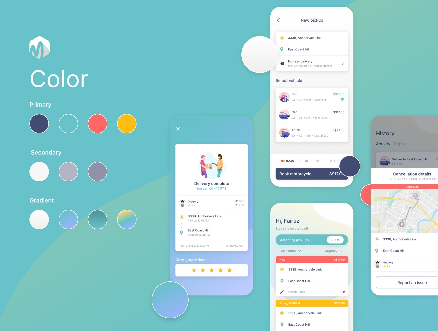 Movee - Delivery & Driver app 5