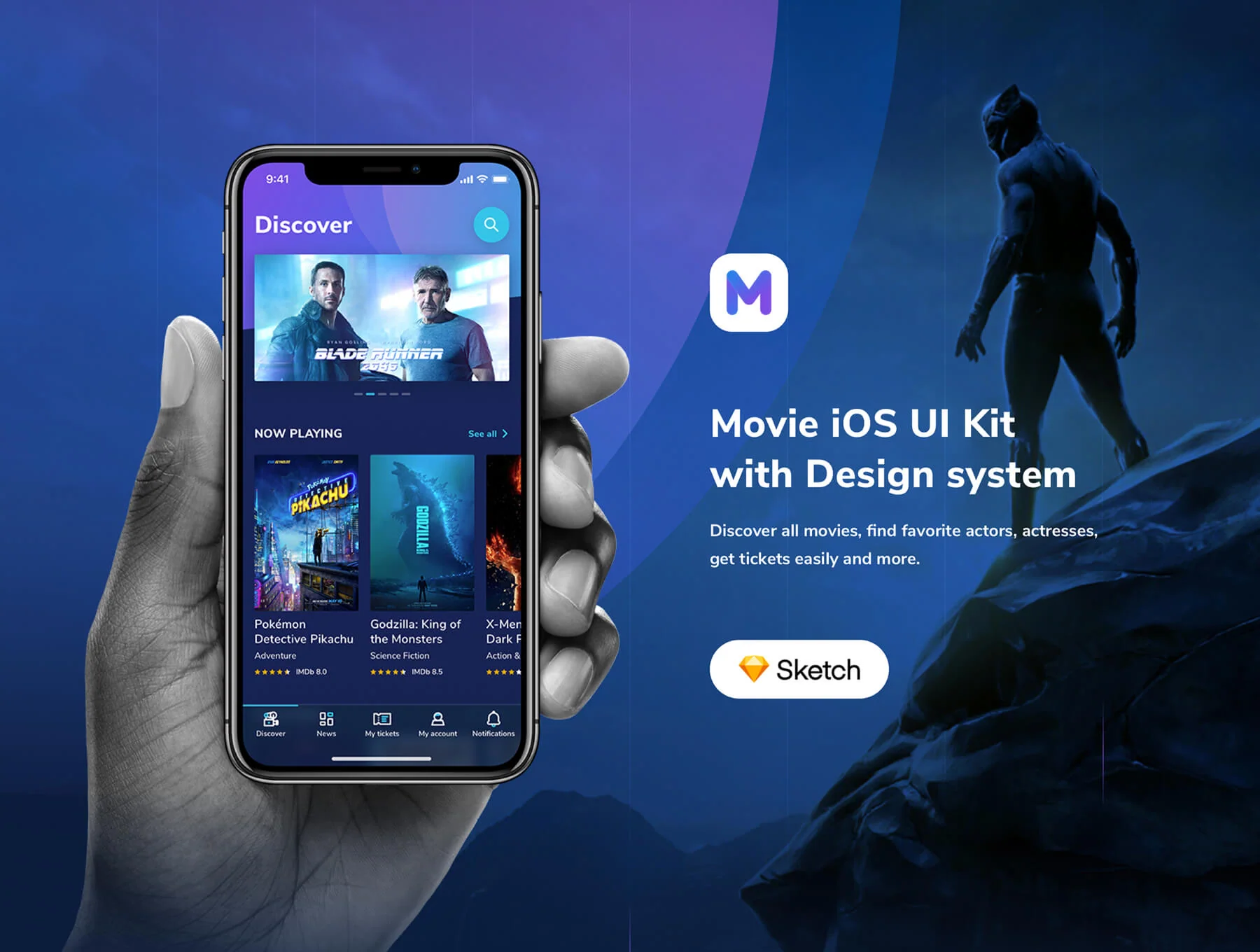 Moveee - Movie UI Kit