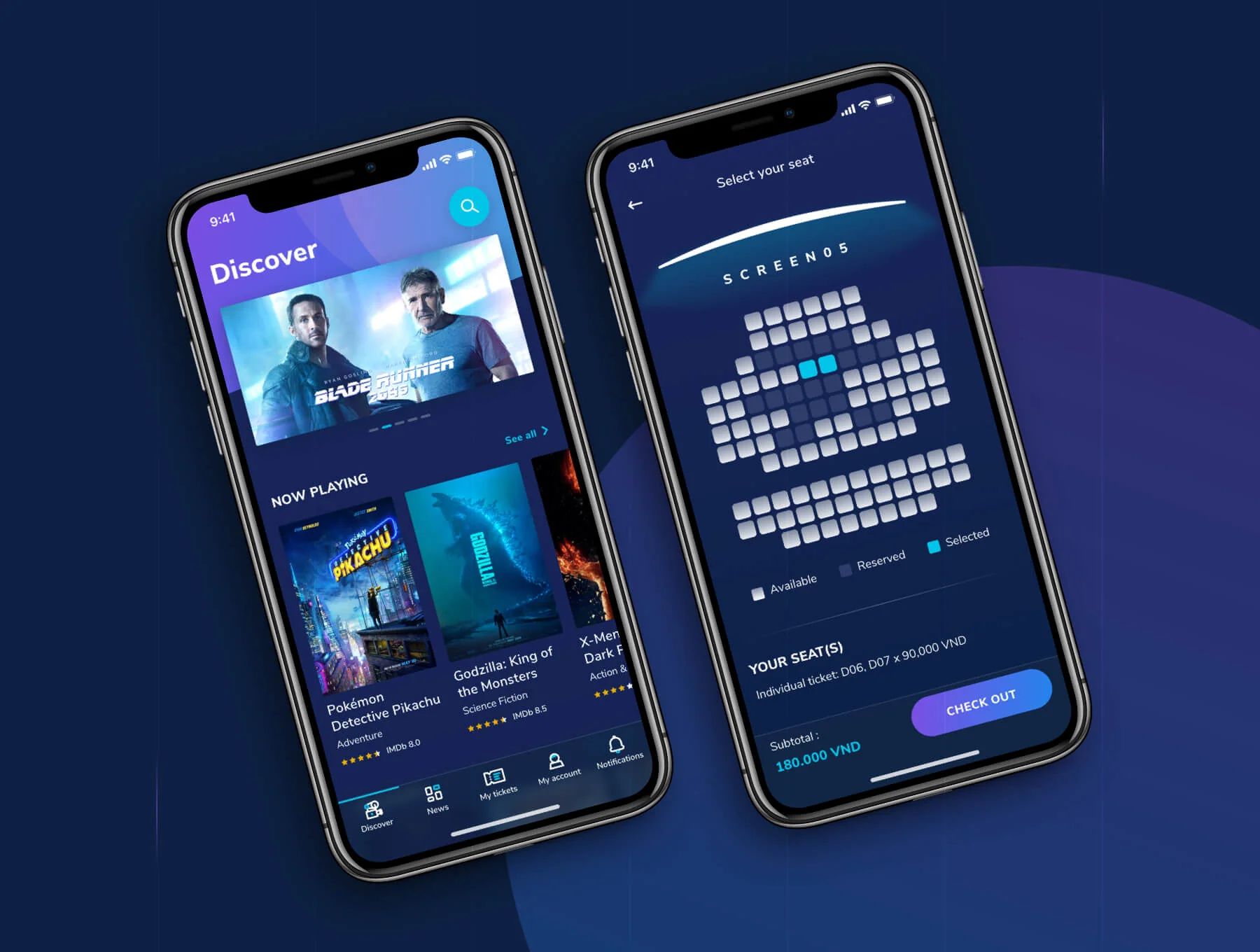 Moveee - Movie UI Kit 5