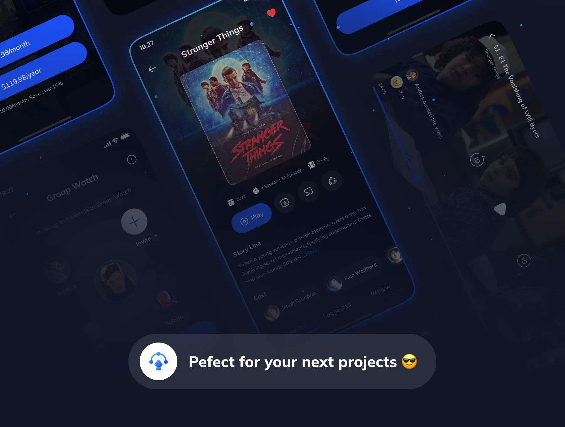 Movees - Movie Streaming Apps UI KIT 5