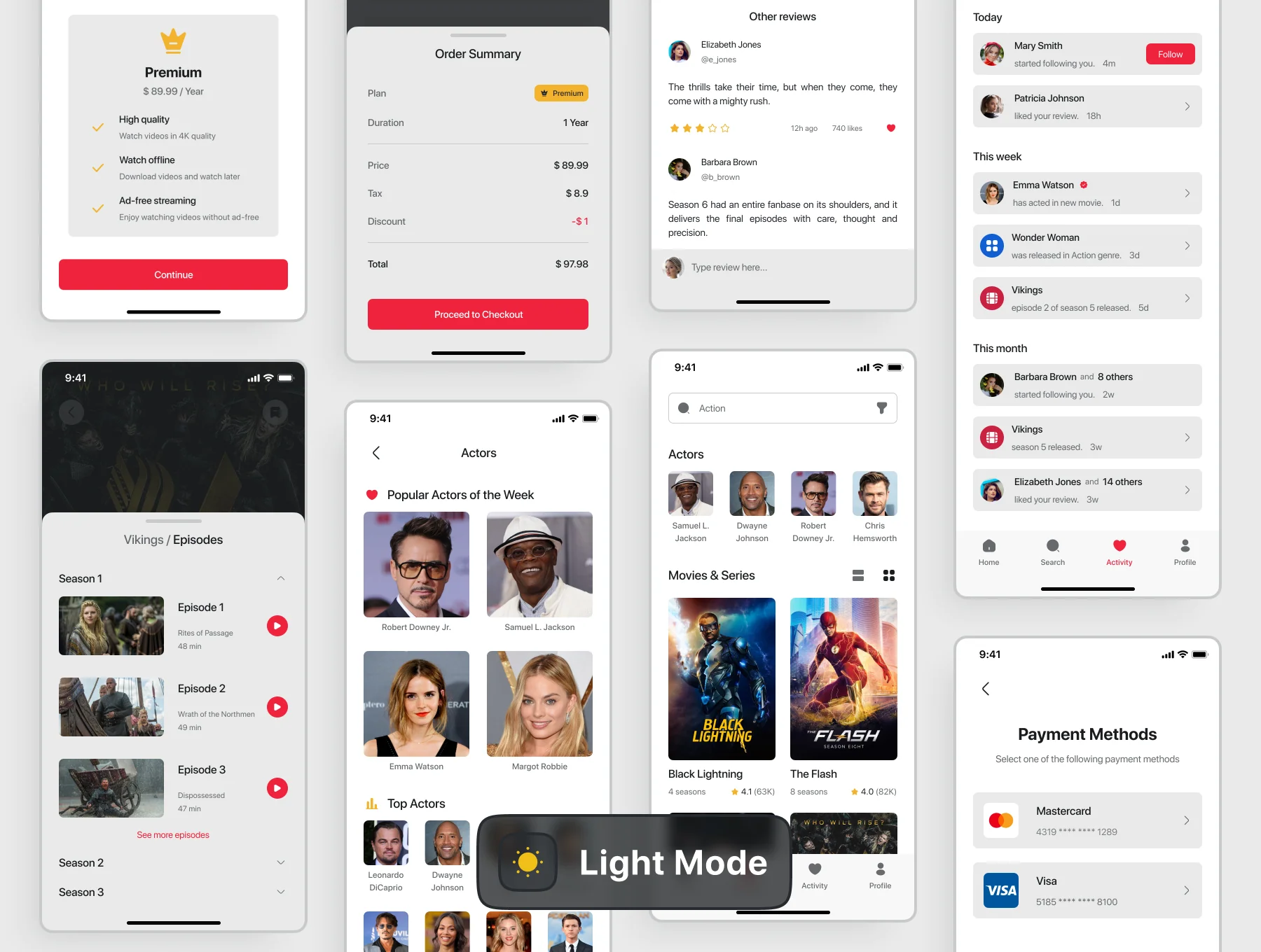 Movia - Movies Streaming App UI Kit 6