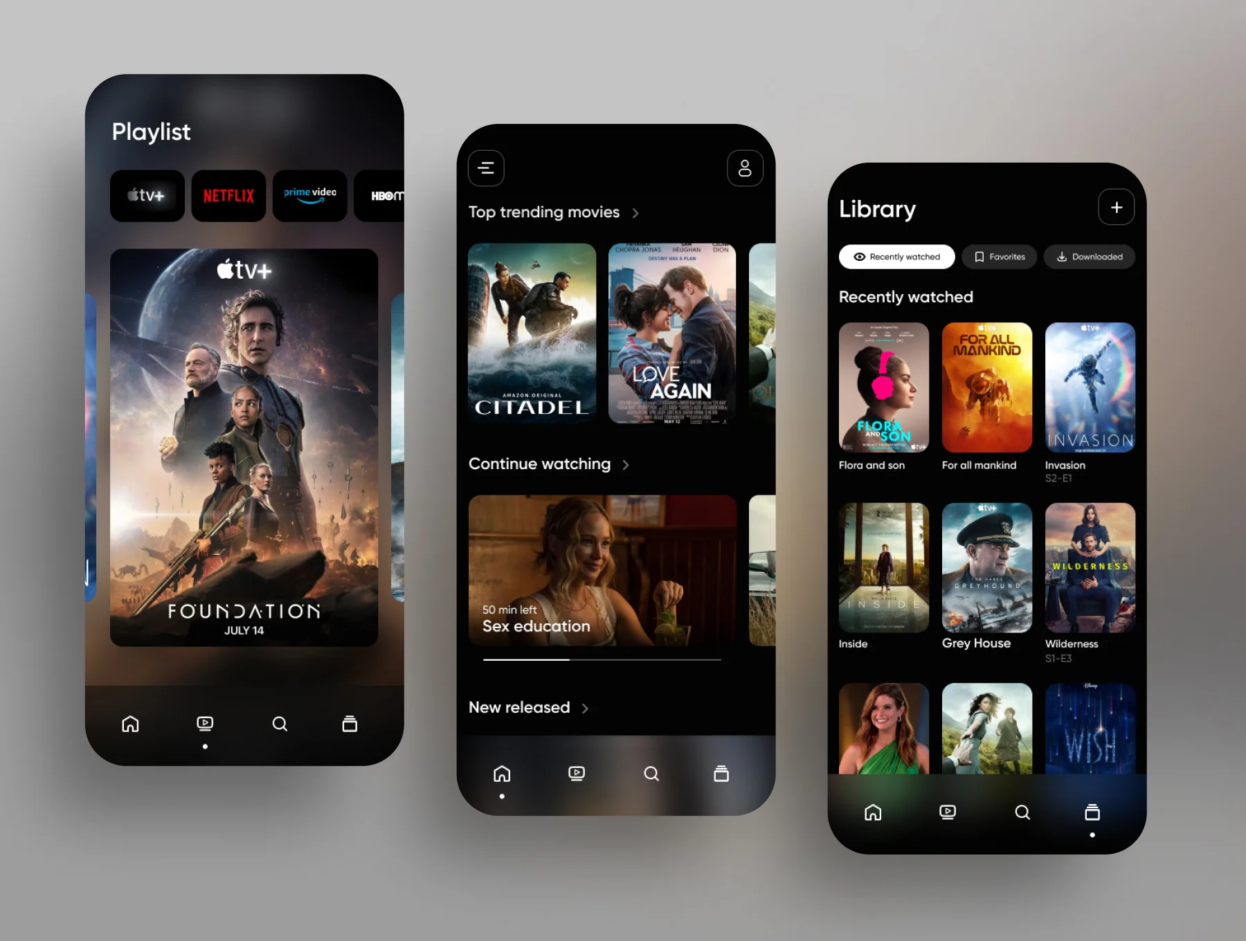 Movie Streaming App