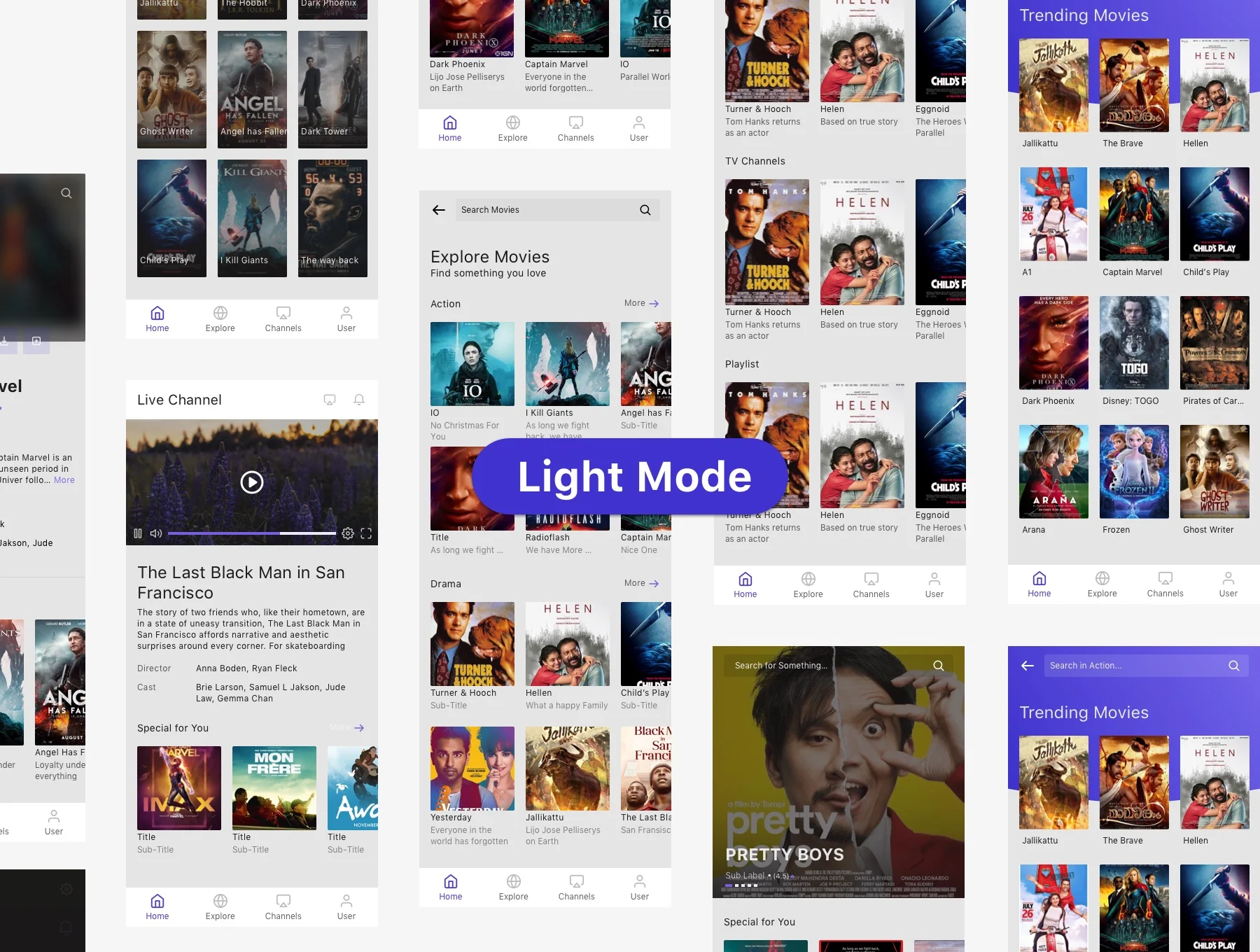 Nons - Movie Streaming App UI Kits 6